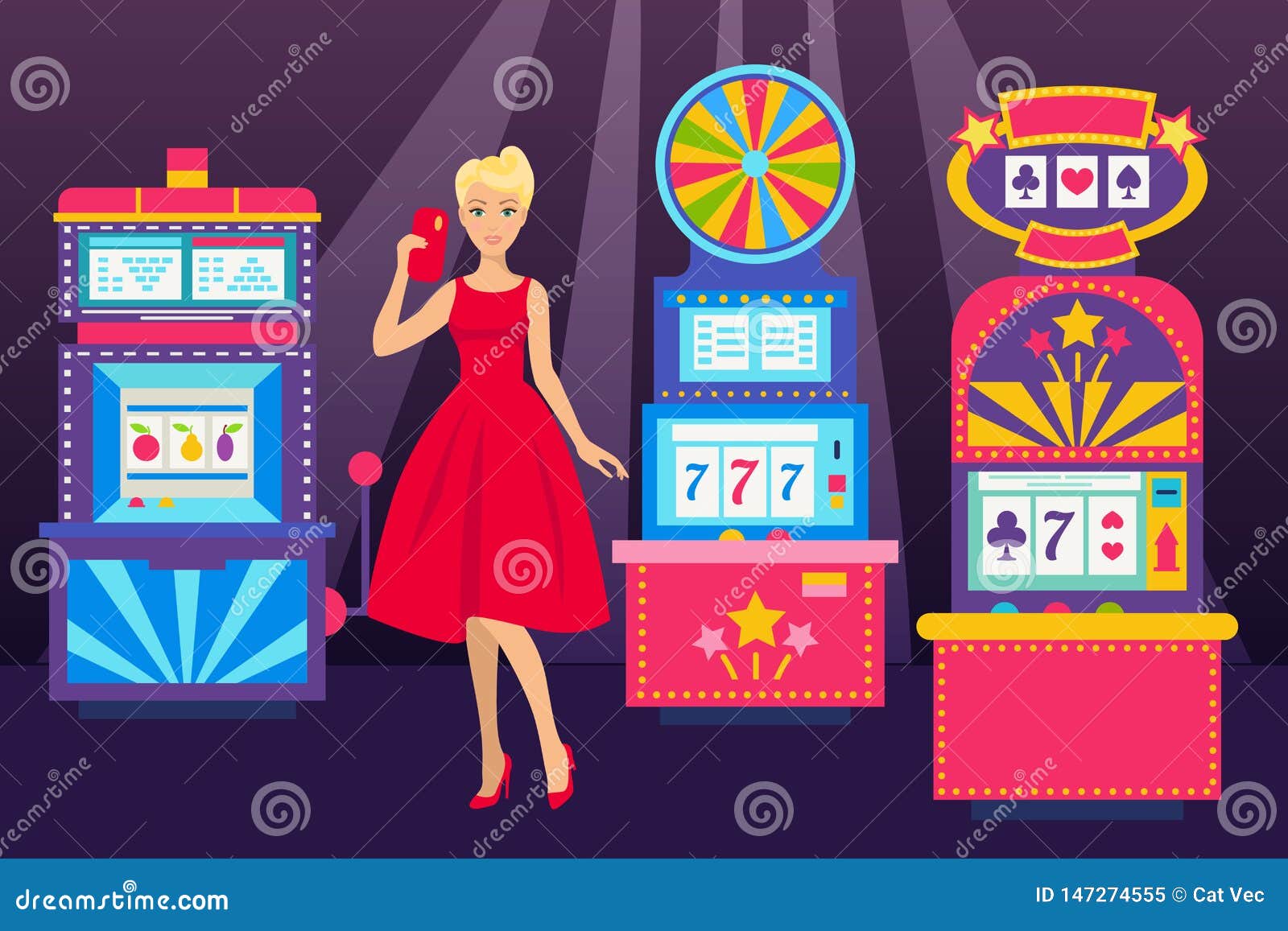 Slot Machine Stock Photos and Images - RF