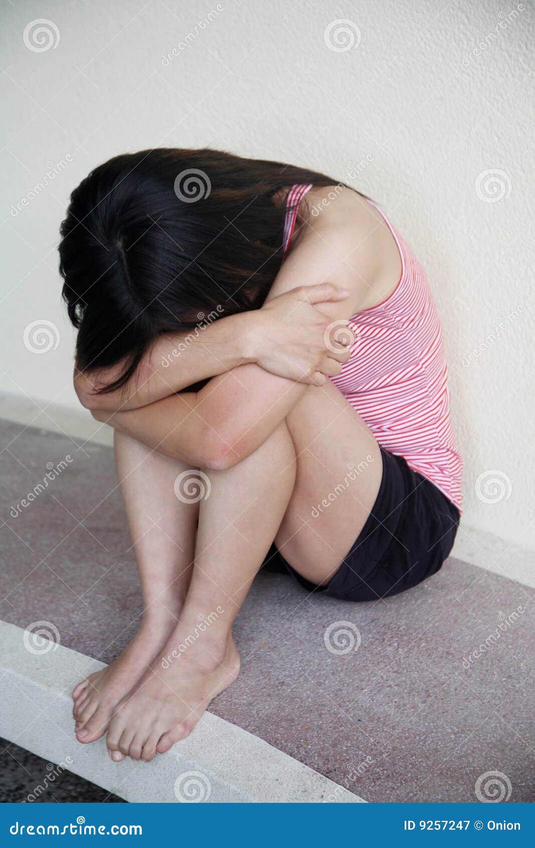 Girl feeling sad stock image. Image of portrait, person - 9257247