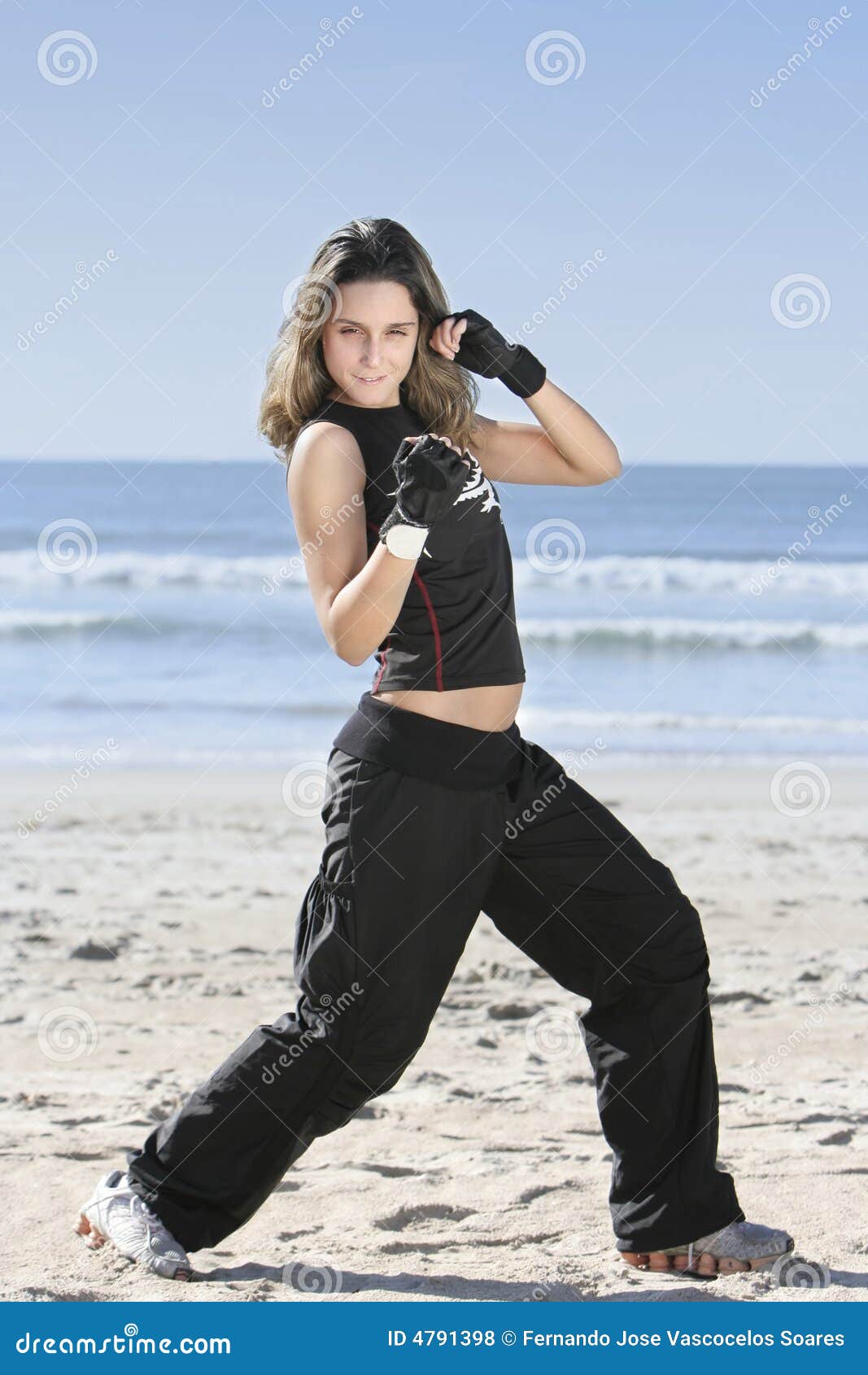 Girl fighting stock photo. Image of shape, beauty, fight 4791398