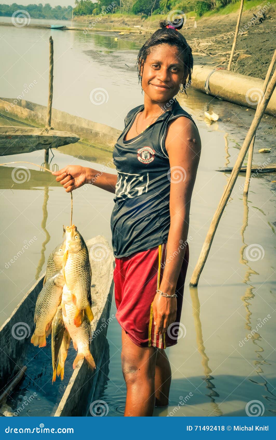 Fishing One Black Girl