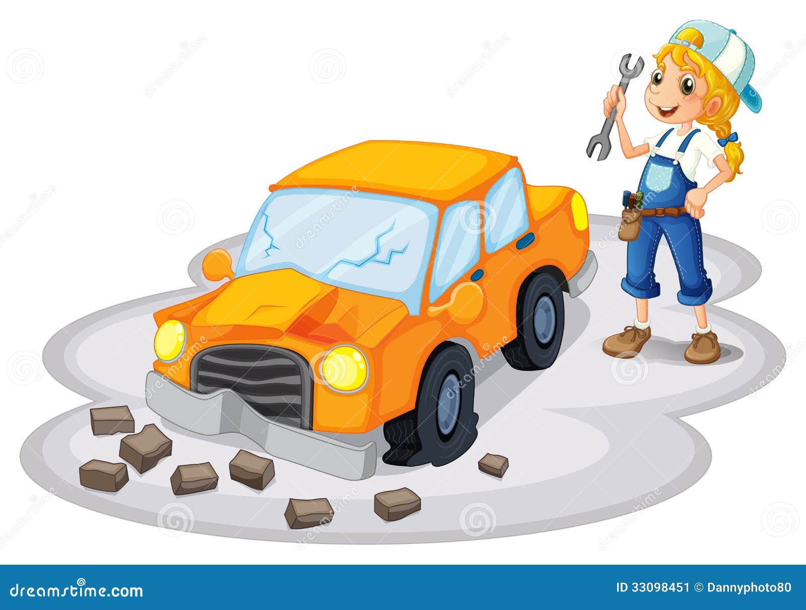 fixing cars clipart images