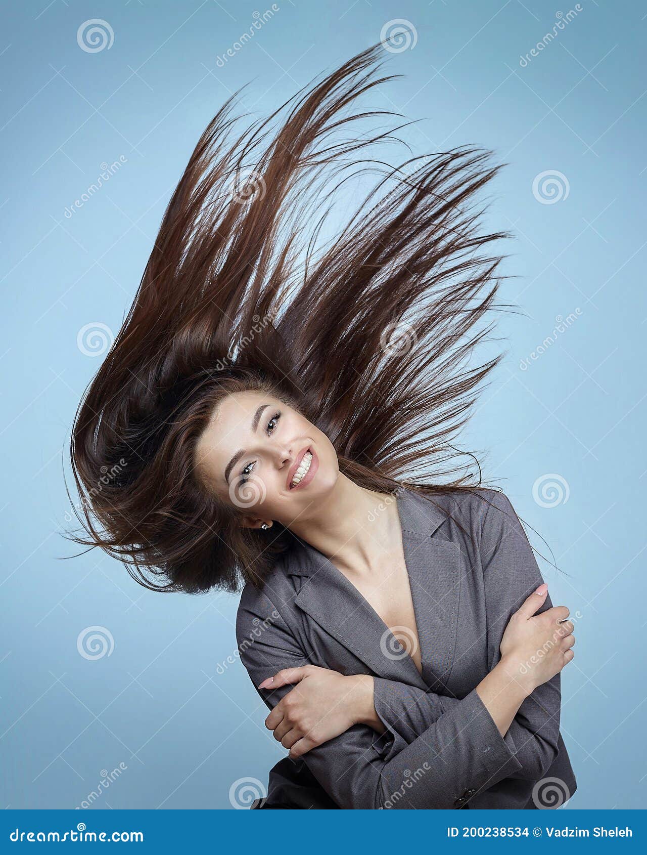 attractive girl with gorgeous hair poses for the camera 3167325 Stock Photo  at Vecteezy