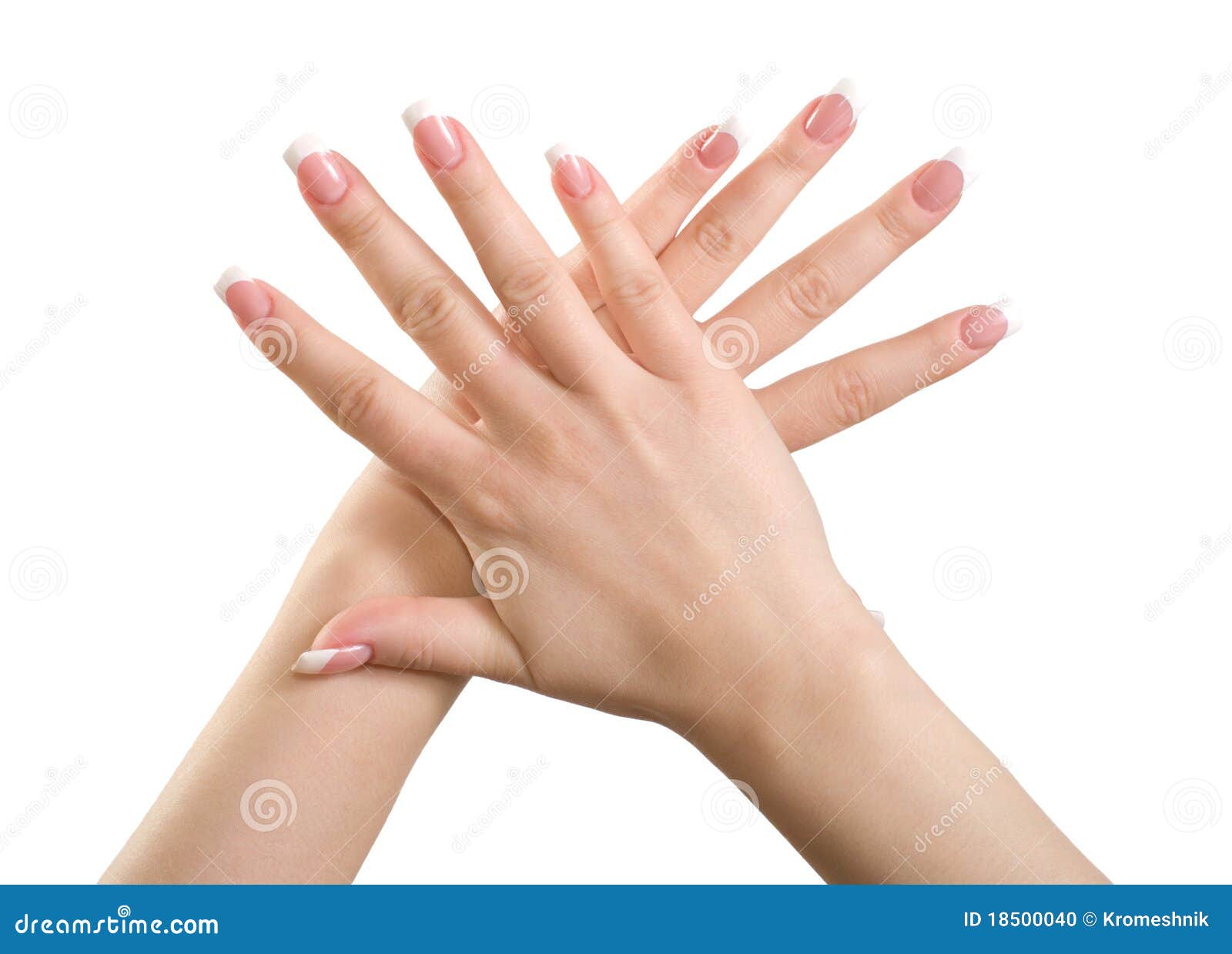 Girl hands. stock photo. Image of acrylic, caucasian 18500040