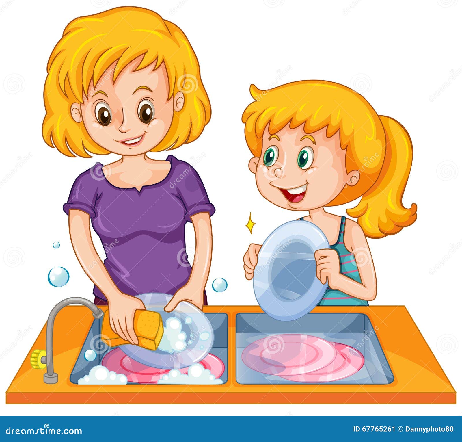 mother cleaning clipart - photo #20