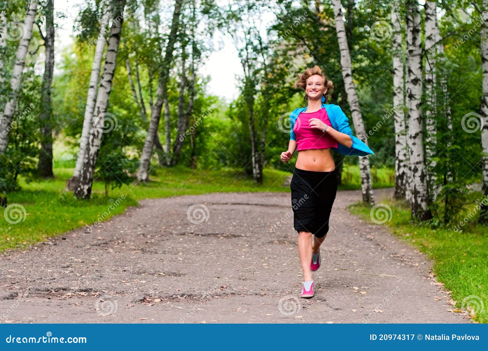 Girl jogging stock image. Image of girl, competition 20974317
