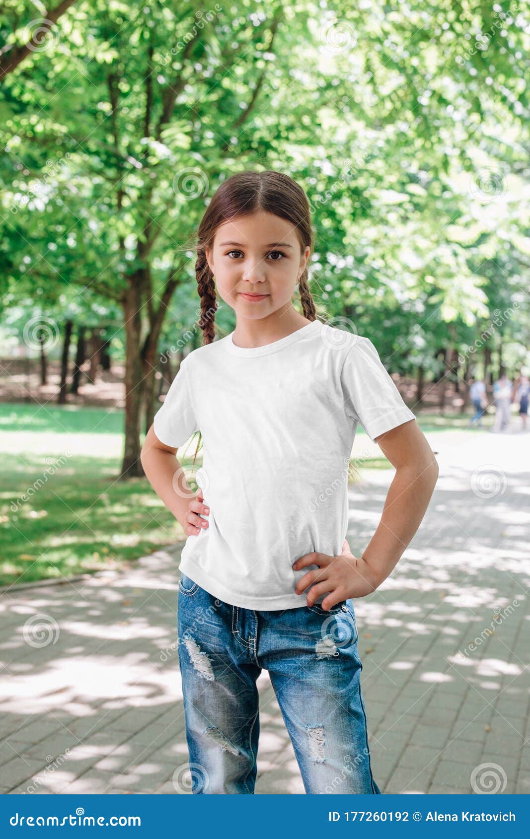 Kids White T Shirt