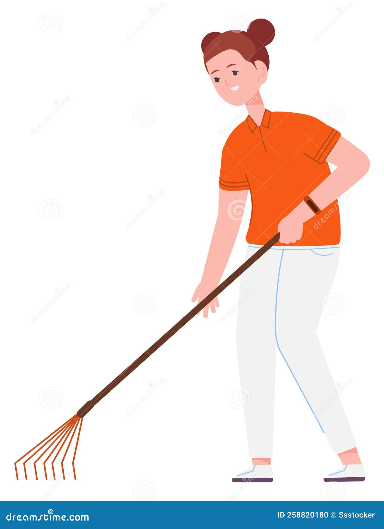 Leaf Rake Royalty-Free Stock Image | CartoonDealer.com #23337538