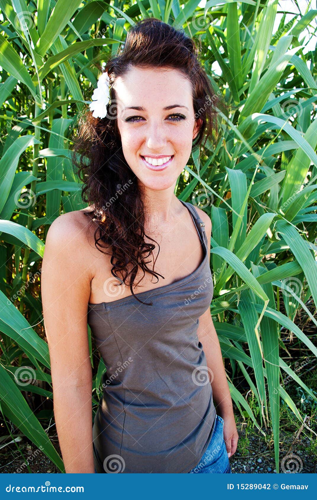 Girl with Light Skin and Dark Hair P Stock Photo Image of white, eyes