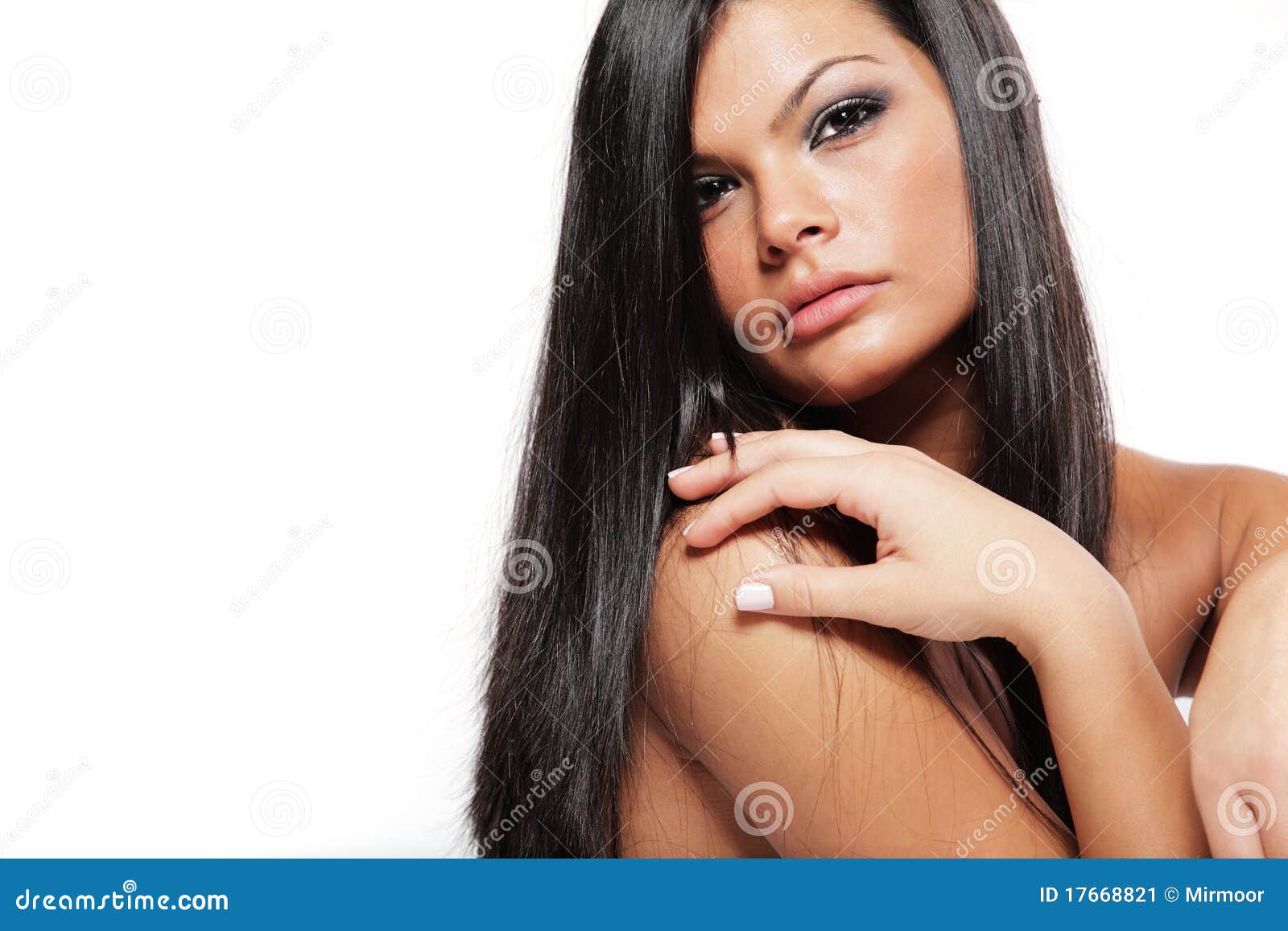 Girl with Long Black Hair - wide 5