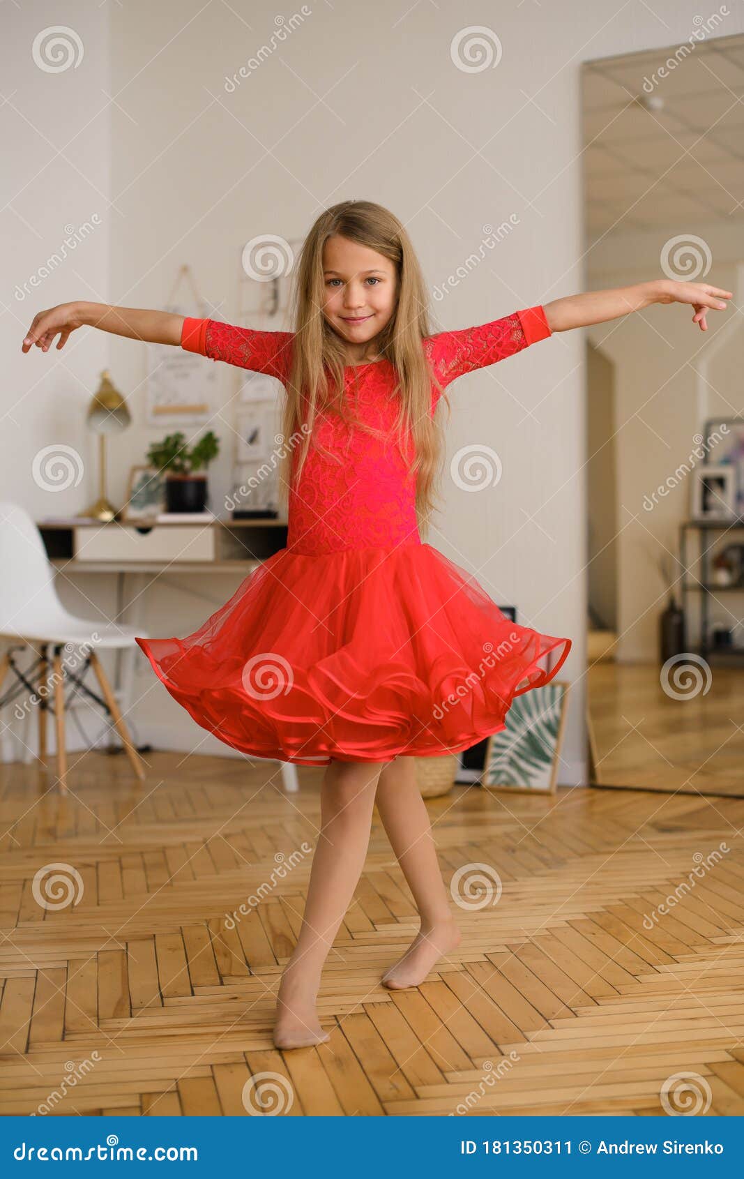 Beautiful Girls Dancing At Home