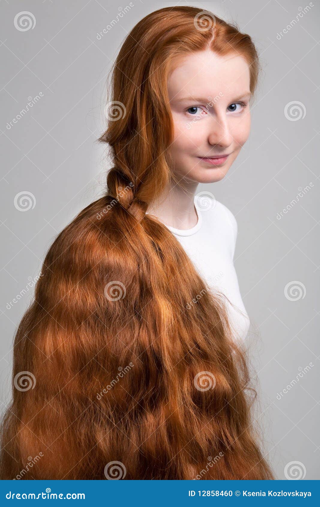 Girl with long red hair stock photo. Image of caucasian - 12858460 Girl with long red hair stock photo. Image of caucasian - 12858460