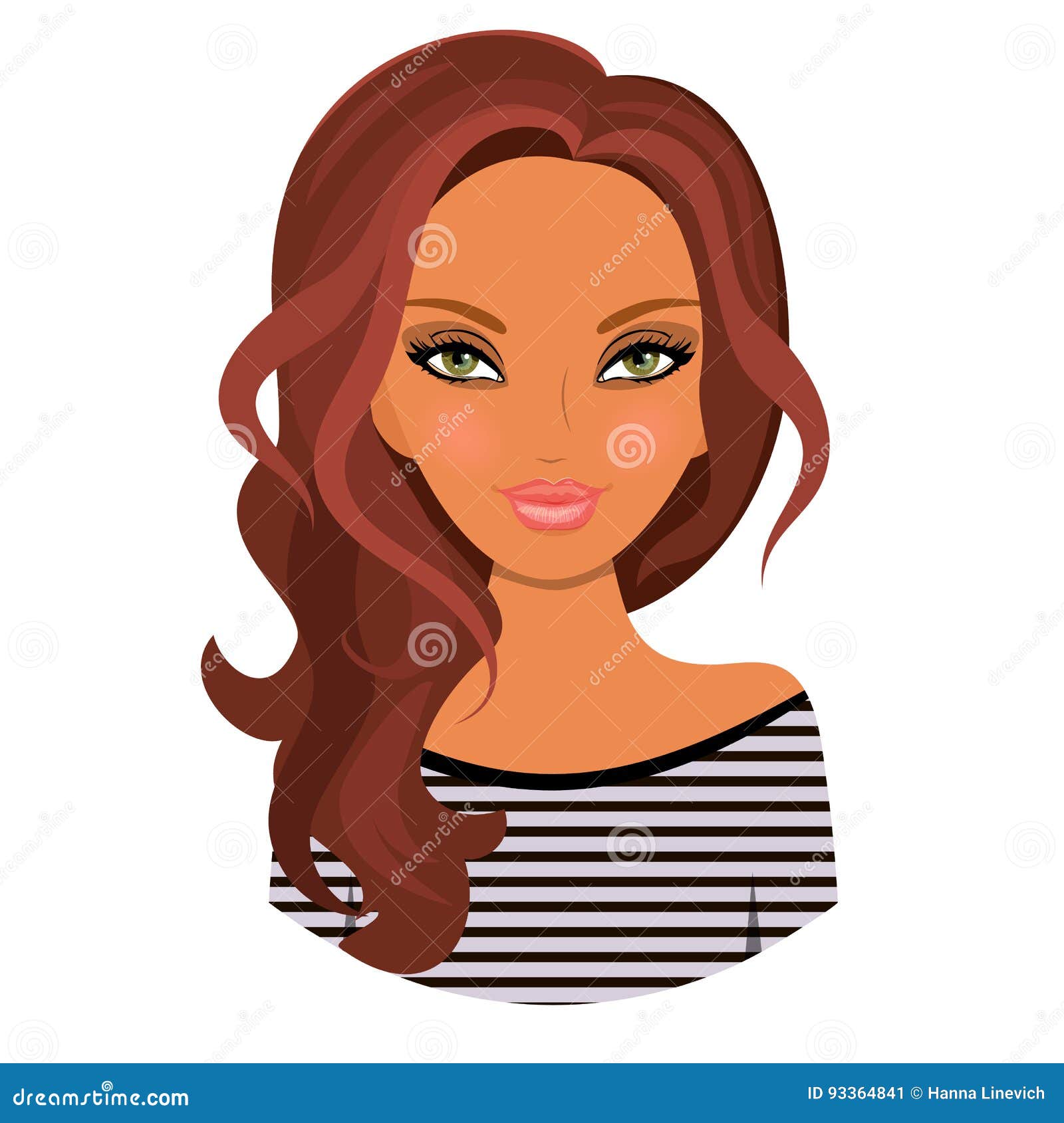 The Girl is Lovely. . Icon. Stock Vector - Illustration of love, cute: 93364841 The Girl is Lovely. . Icon. Stock Vector - Illustration of love, cute: 93364841