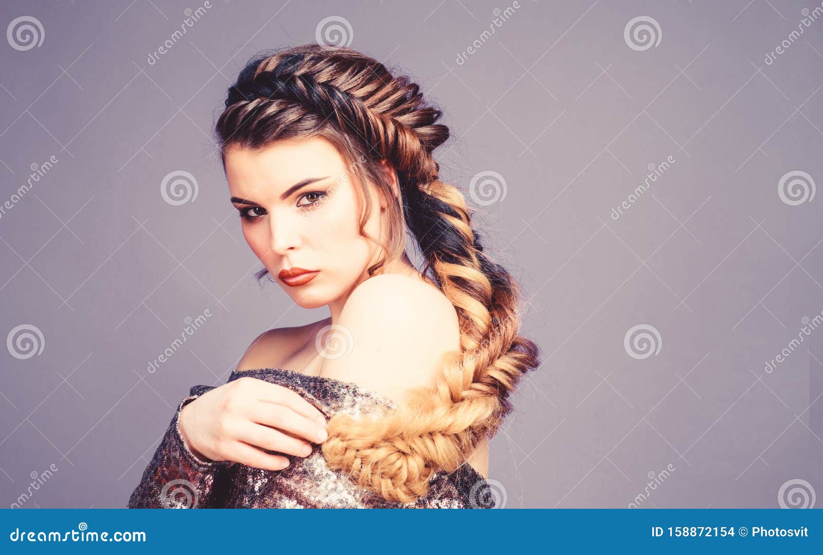 Girl Makeup Face Braided Long Hair. French Braid. Professional Hair Care and Creating Hairstyle Stock Photo - Image of girl, hairdressing: 158872154 Girl Makeup Face Braided Long Hair. French Braid. Professional Hair Care and Creating Hairstyle Stock Photo - Image of girl, hairdressing: 158872154