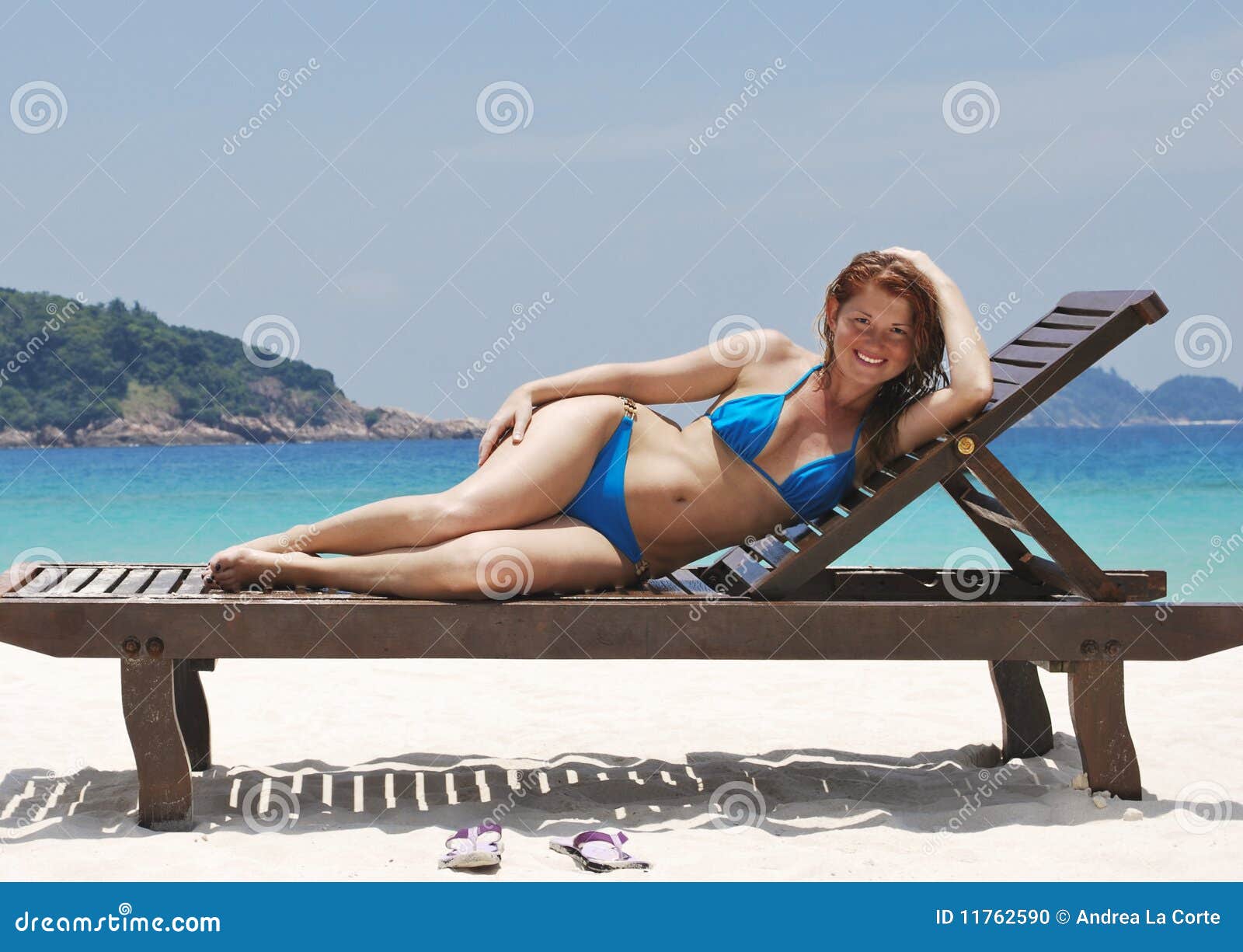 girl on a maldive beach