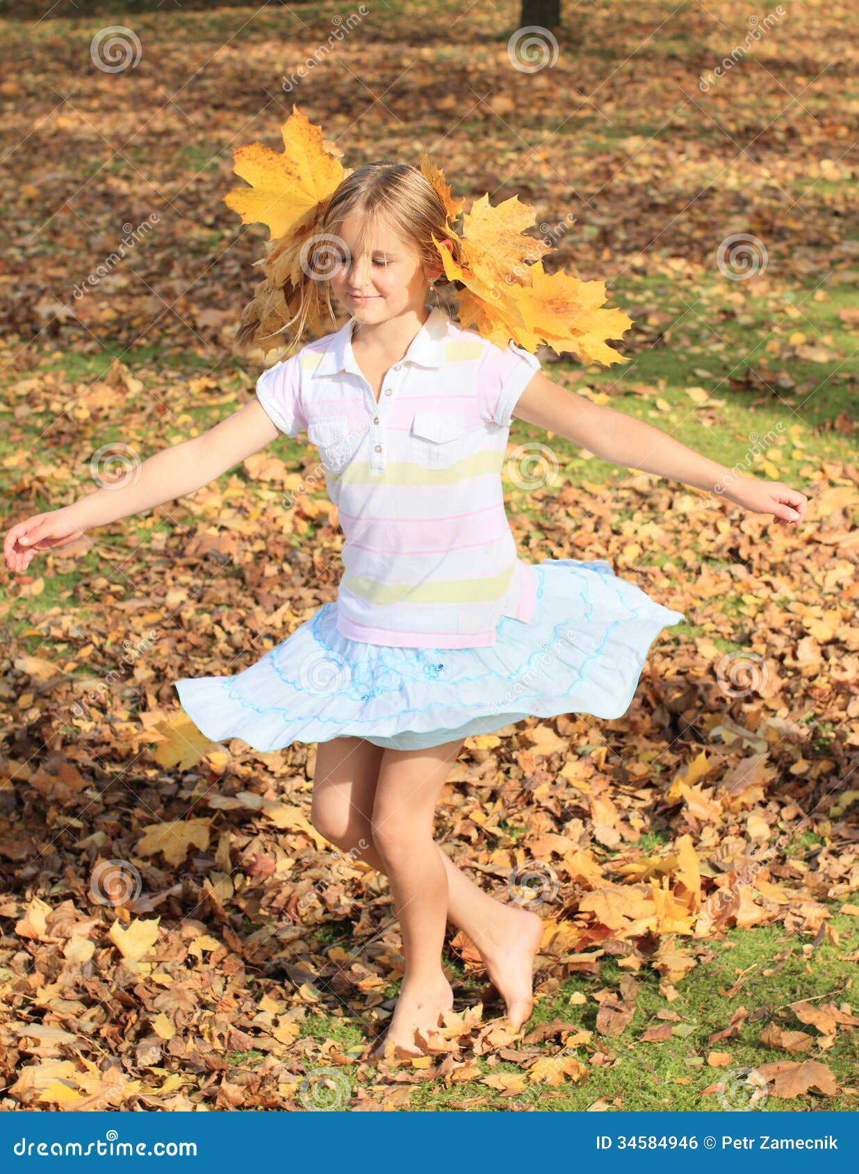 https://thumbs.dreamstime.com/z/girl-maple-leaves-dancing-barefoot-kid-smiling-blond-long-hair-decorated-fallen-autumn-as-nymph-34584946.jpg