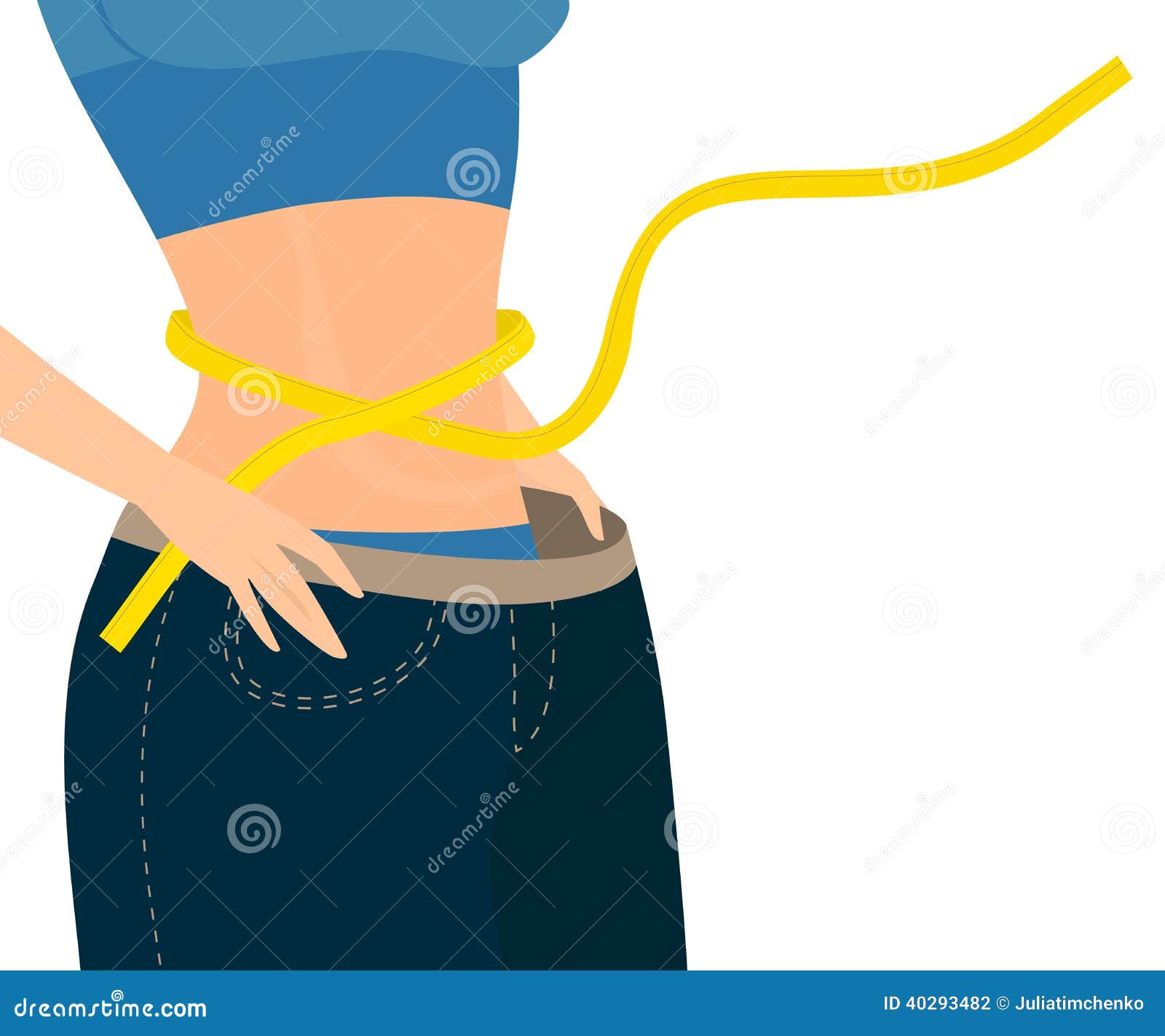 Tape Measure Waist Stock Illustrations – 3,252 Tape Measure Waist Stock  Illustrations, Vectors & Clipart - Dreamstime