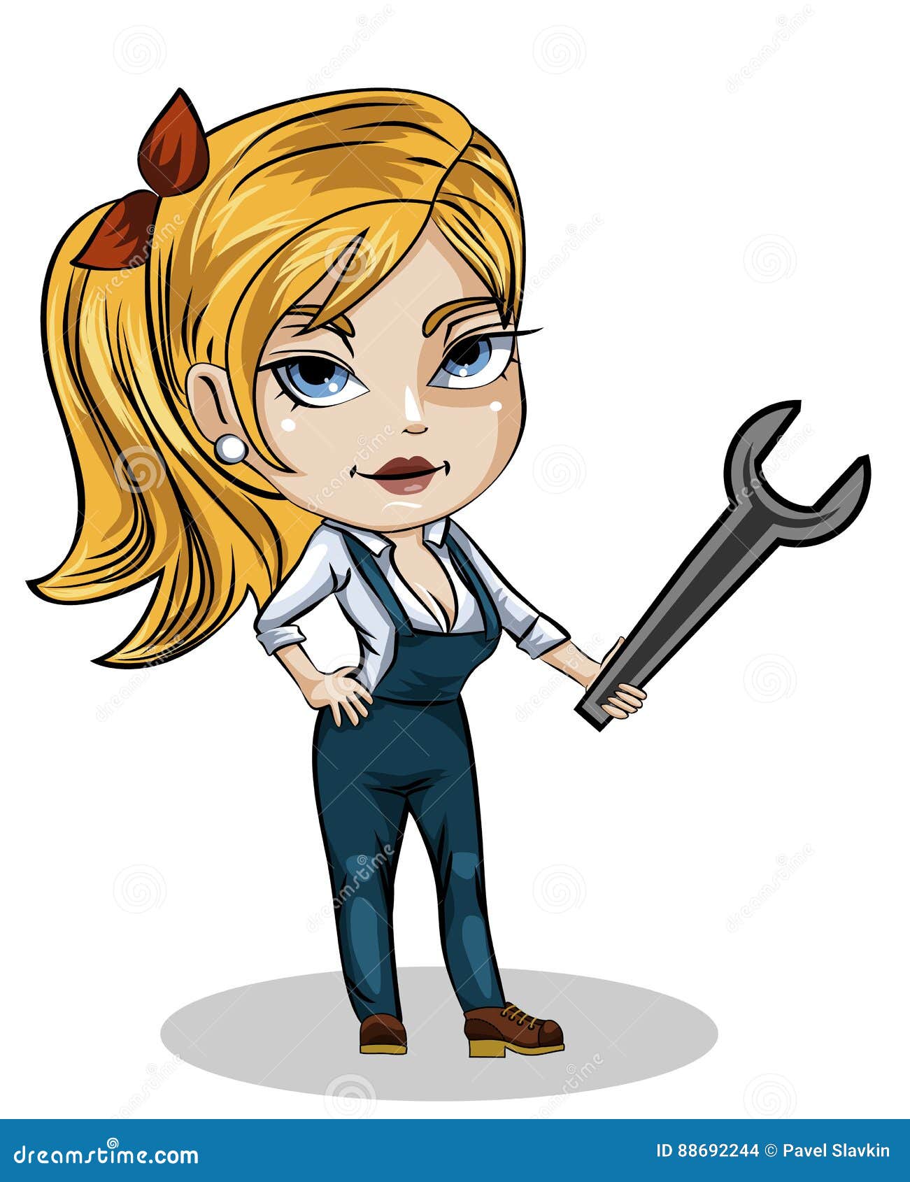 tool female wrench clipart