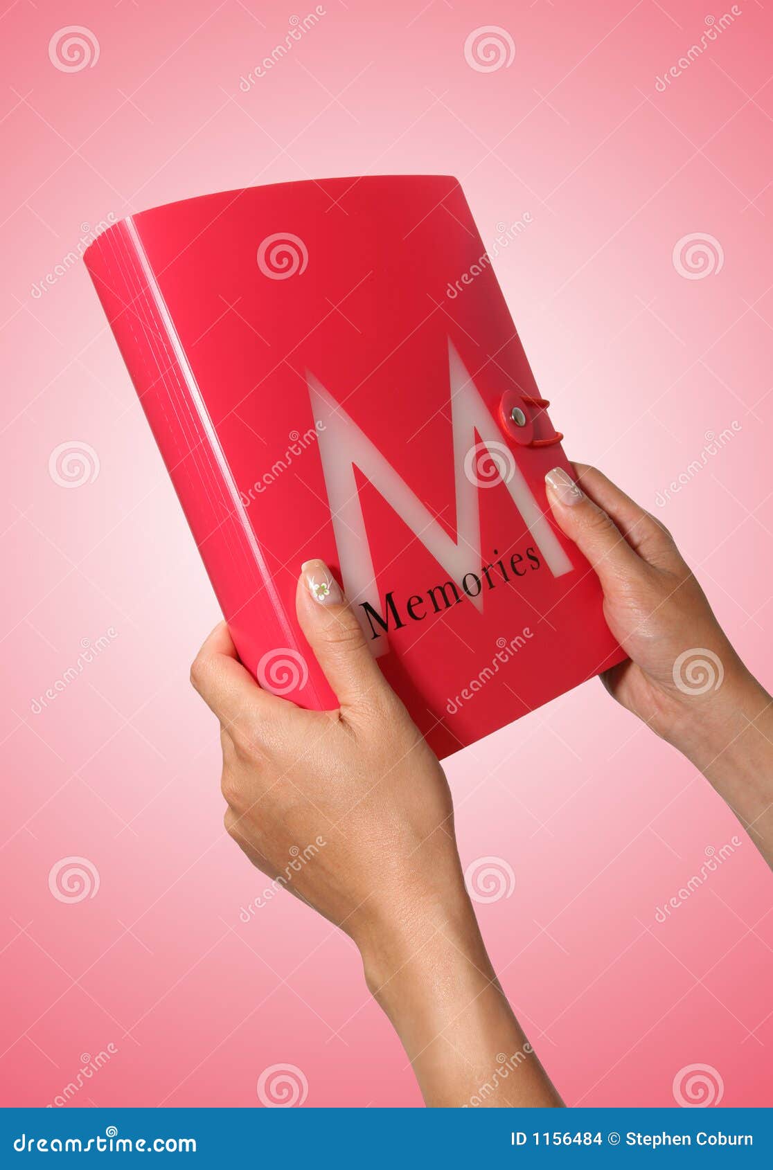 Girl with Memory Book stock photo. Image of grasp, girl 1156484