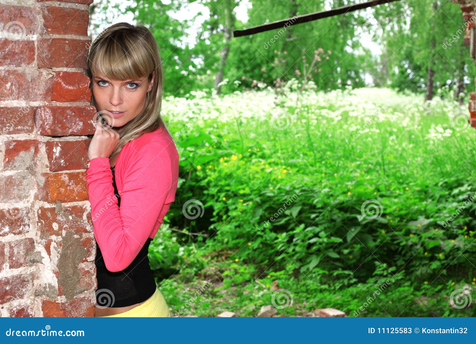 Girl in old stock image. Image of beauty, face, pleasure 11125583