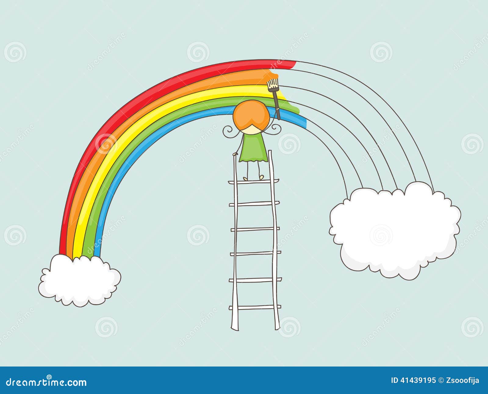 Rainbow Ladder Stock Illustrations – 417 Rainbow Ladder Stock Illustrations,  Vectors & Clipart - Dreamstime