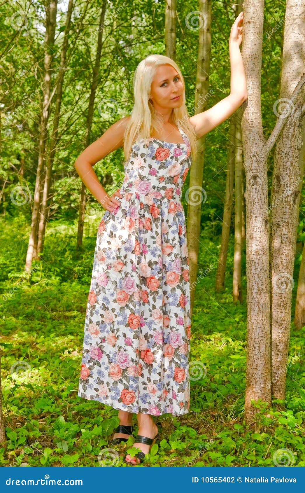 Girl in park stock photo. Image of model, green, adult - 10565402