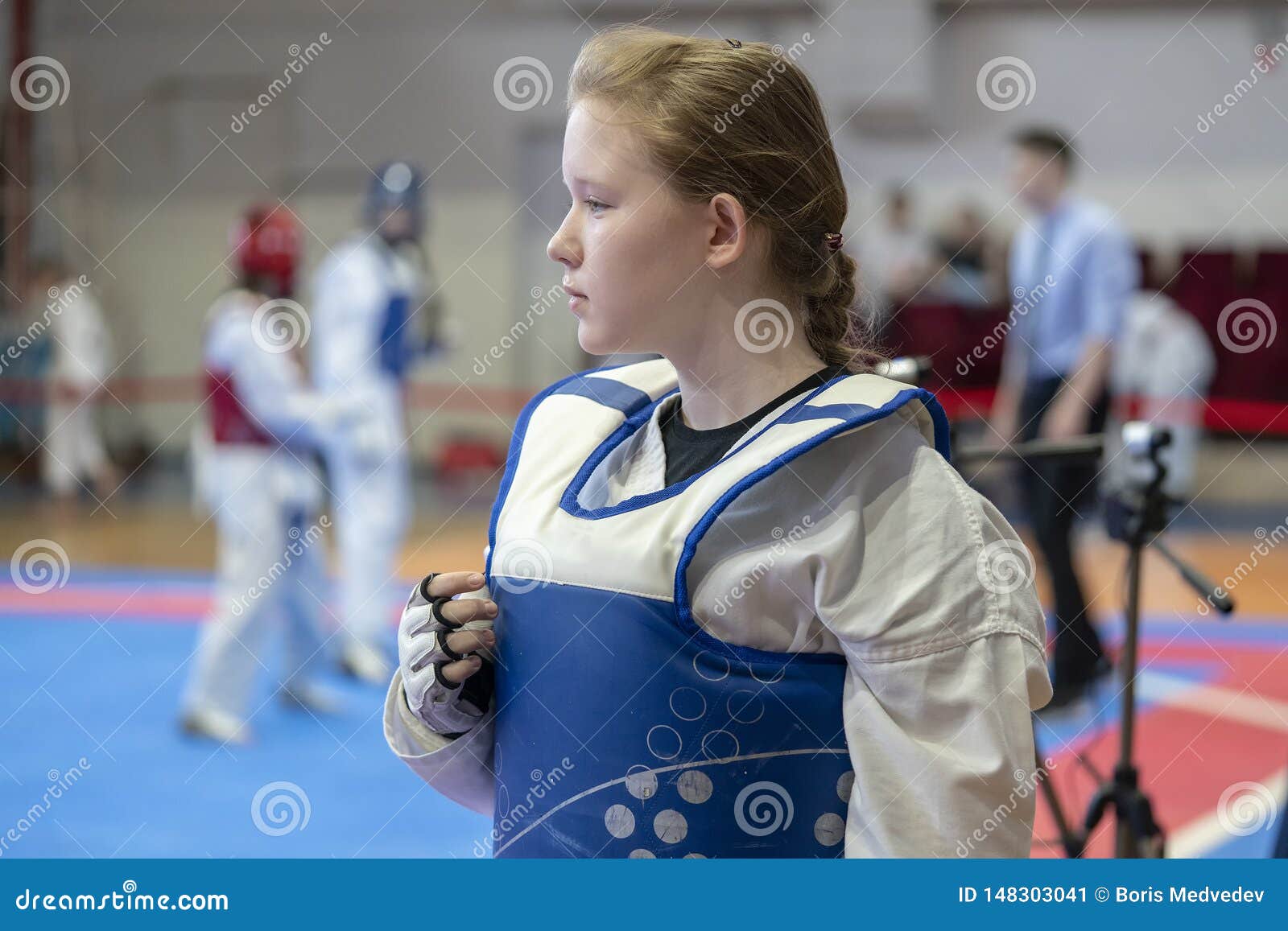 Adriana Taekwondo Blue Hair Instructor - wide 1
