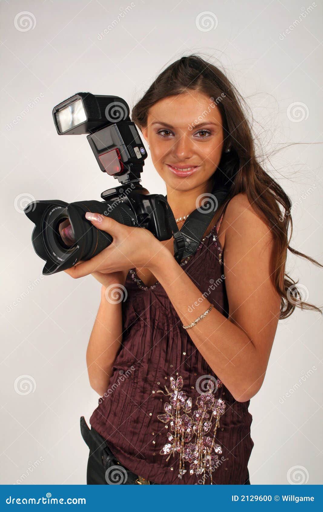 Girl photographer stock photo Image of occupation face Girl photographer stock photo Image of occupation face