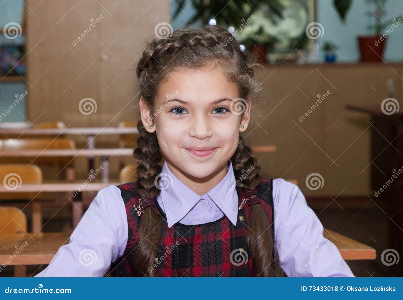 Young Teen With Pony Tails