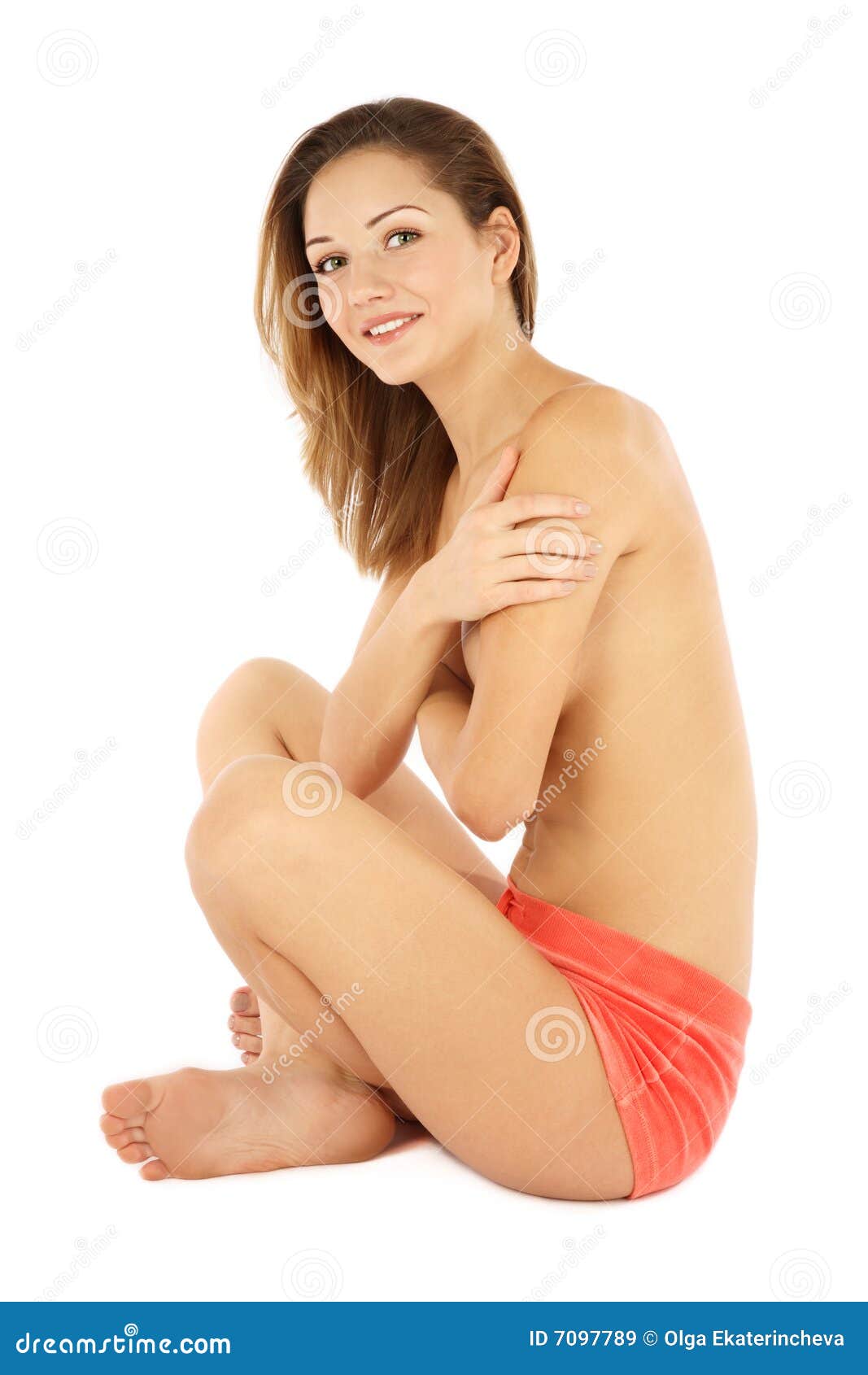 Girl in pink panties stock image. Image of sensual, sexual - 7097789