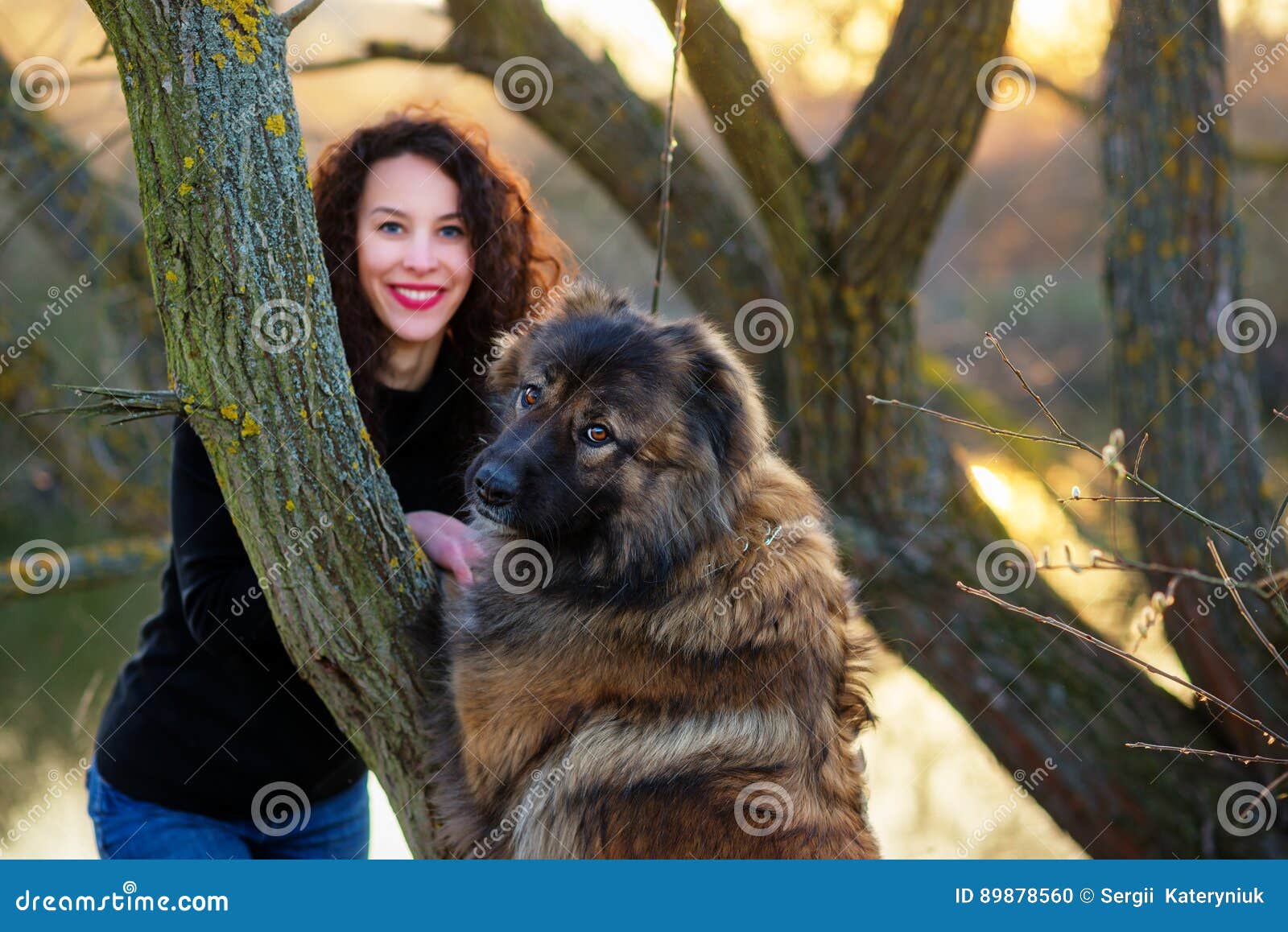 female caucasian shepherd