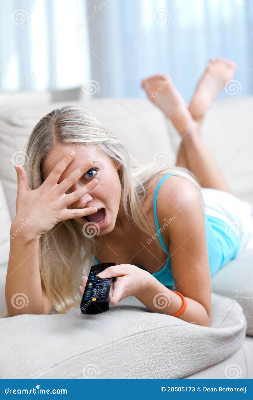 Stock Photo Woman Control Herself Sexy
