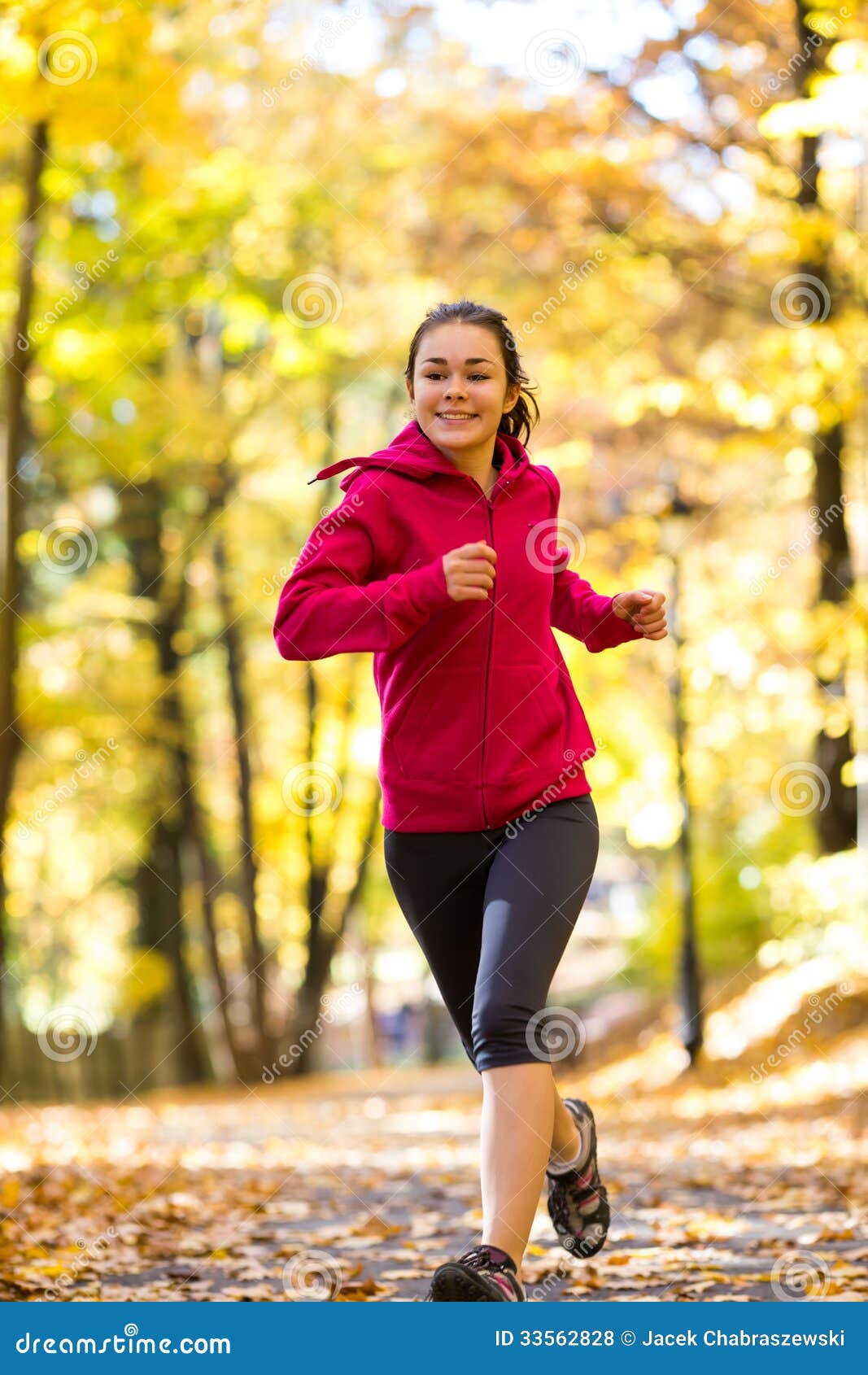 Girl running stock photo. Image of girl, health, adolescent - 33562828