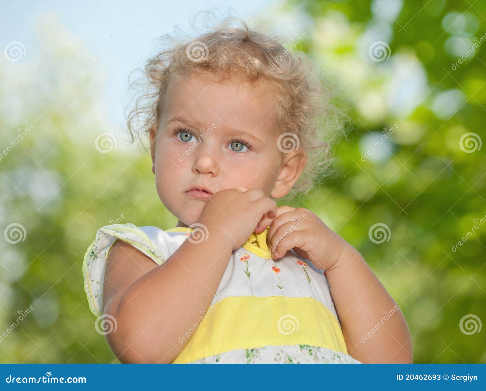 Girl s first grief stock image. Image of girl, leisure - 20462693
