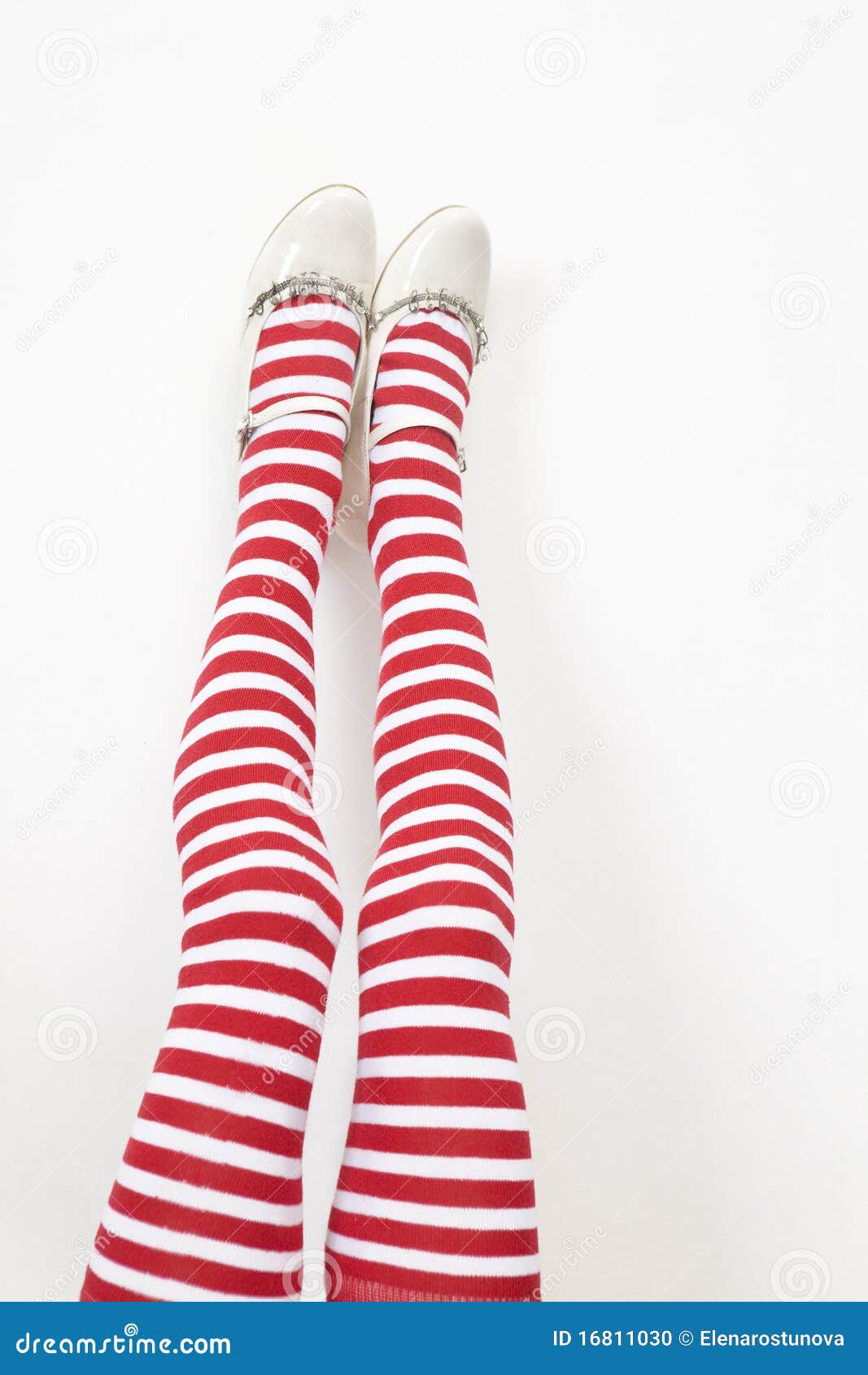 Girl`s legs wearing white stock photo. Image of funny - 16811030