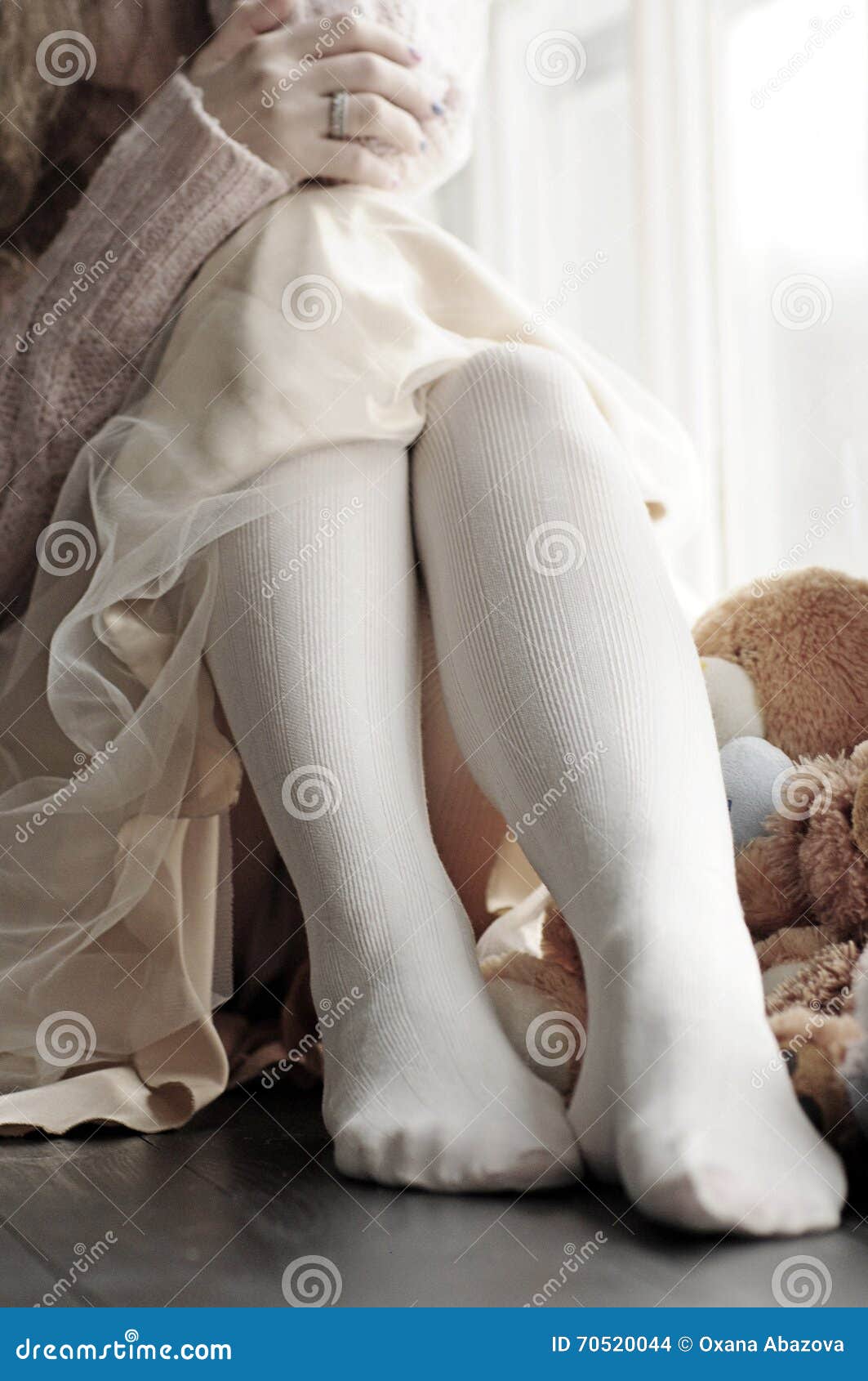 White Stockings Pics