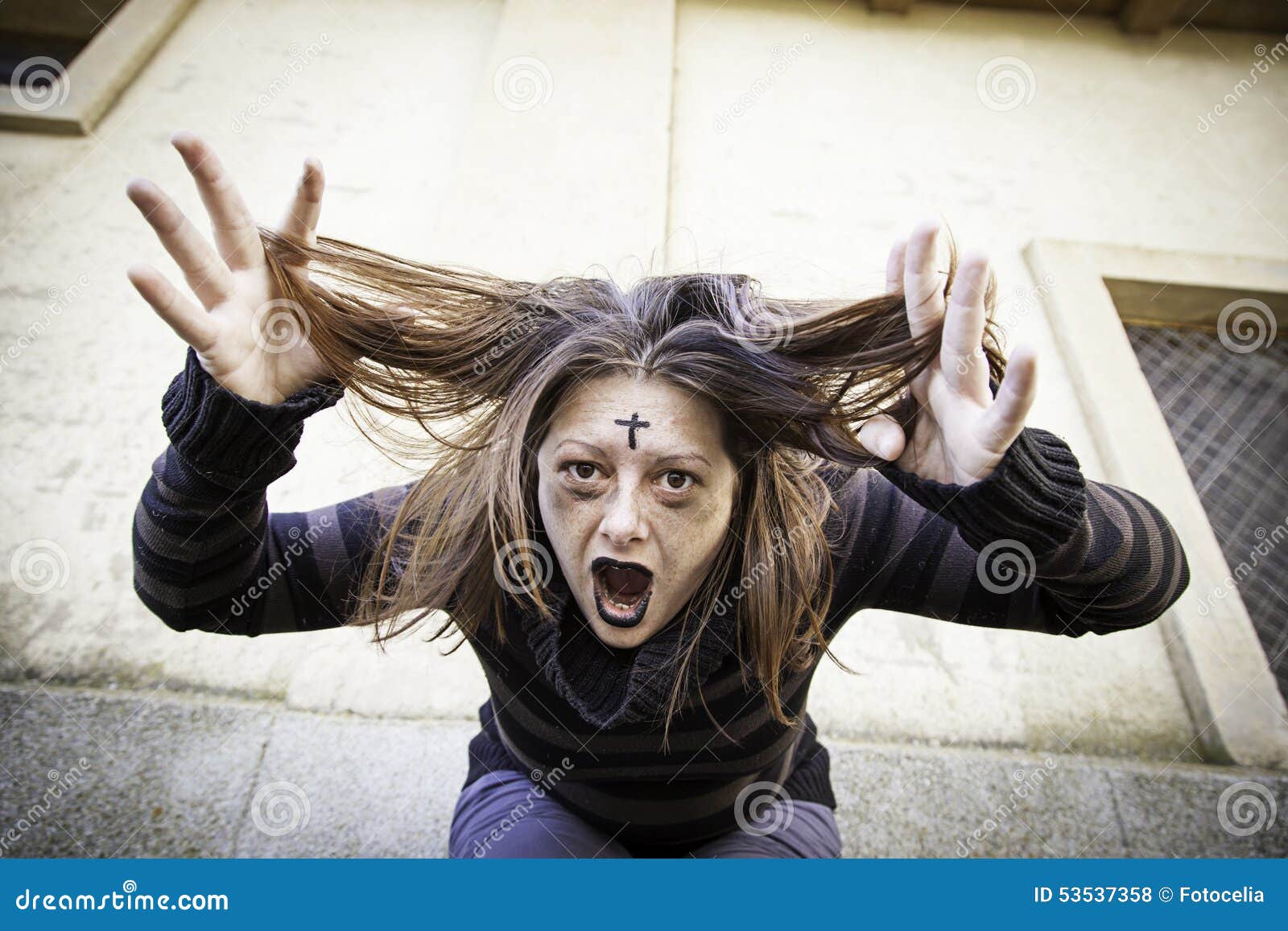 Image result for images of crazed devil women screaming