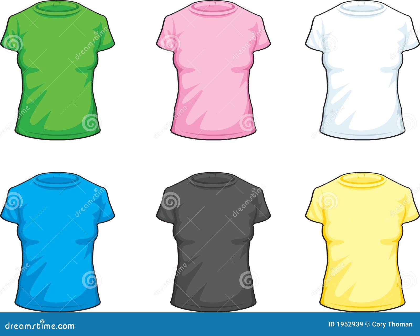 Girl Shirt stock vector. Illustration of clip, gray, vector 1952939