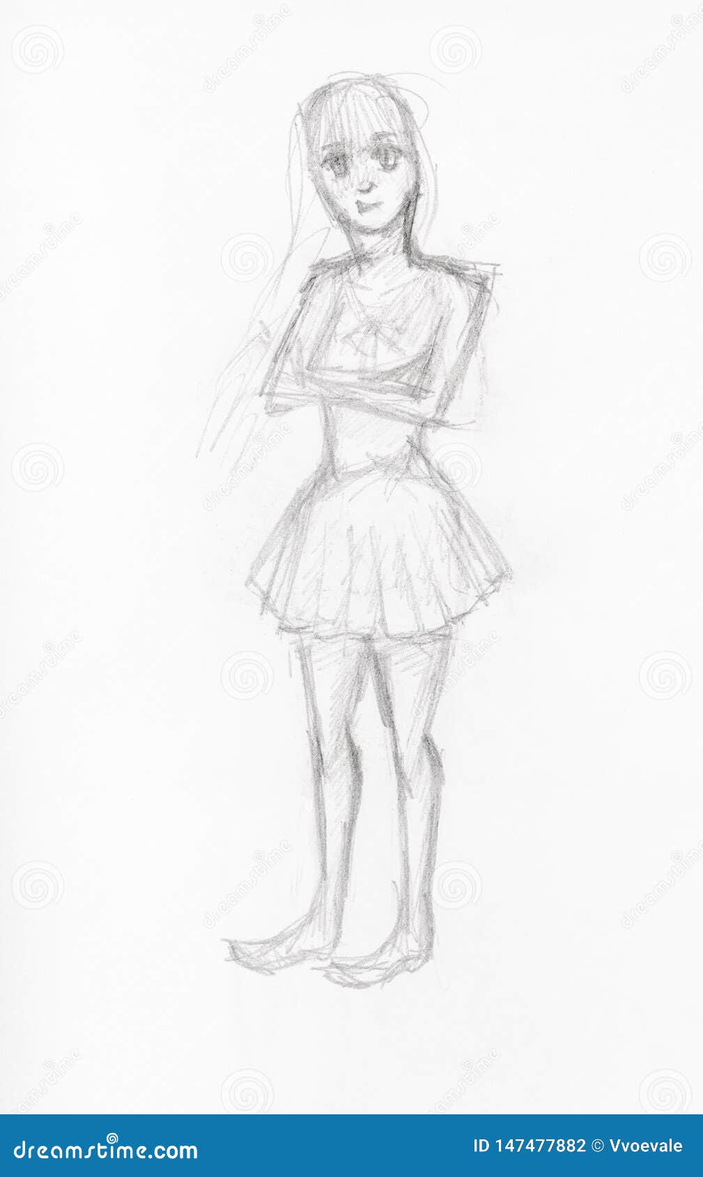 Featured image of post Simple Short Dress Sketches