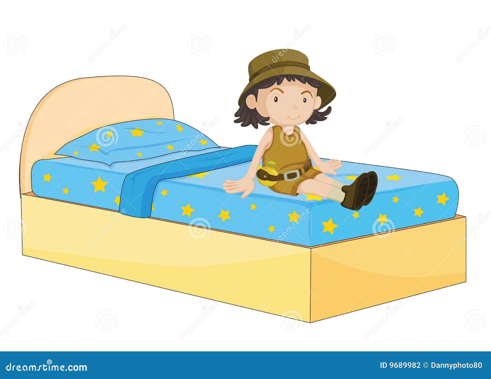 clipart girl in bed - photo #26