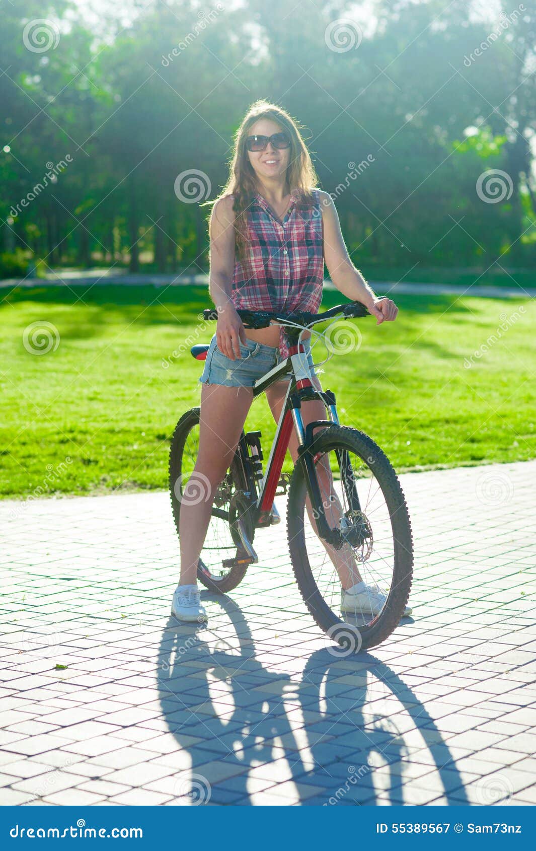 sitting bicycle