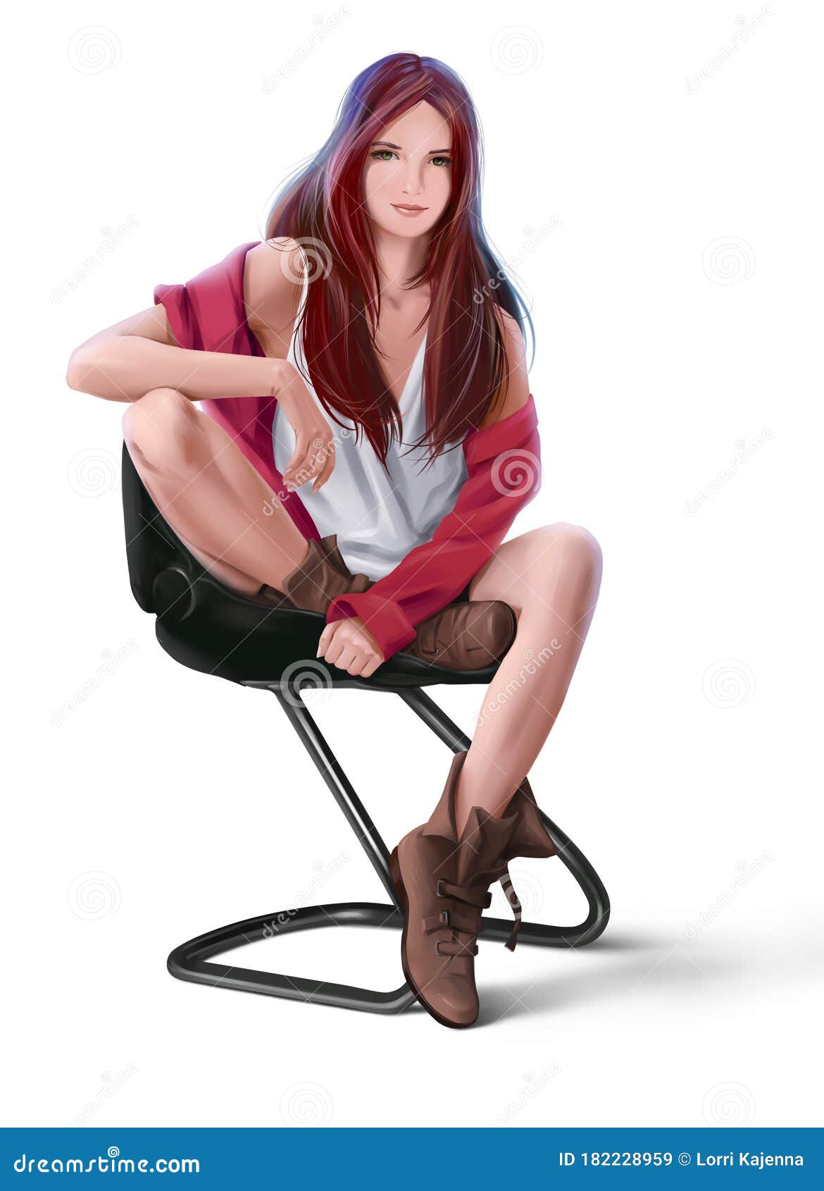 A Man Is Sitting On A Chair In The Hospital. He Is Waiting For His