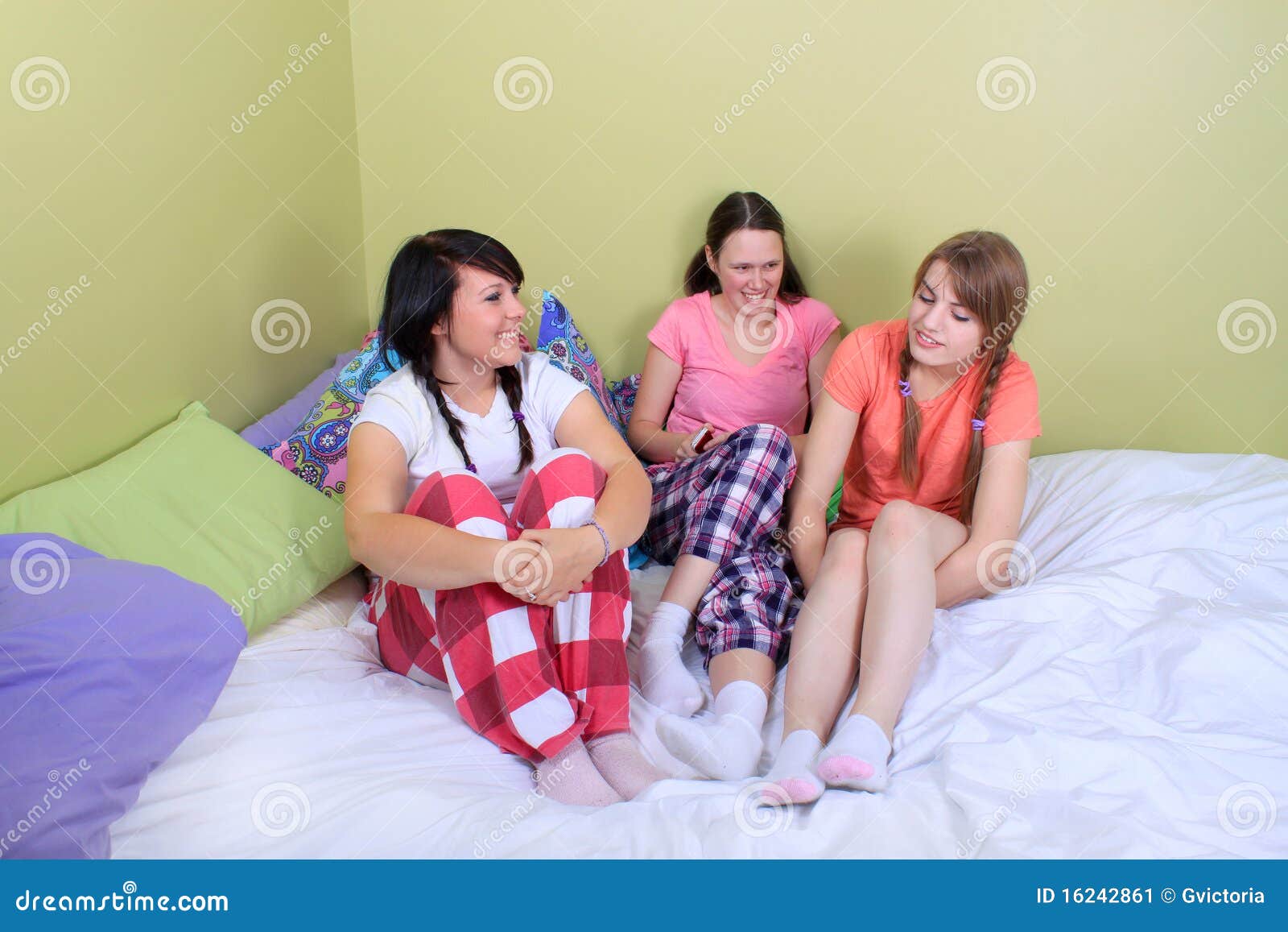 Teen Girls Sleep Over