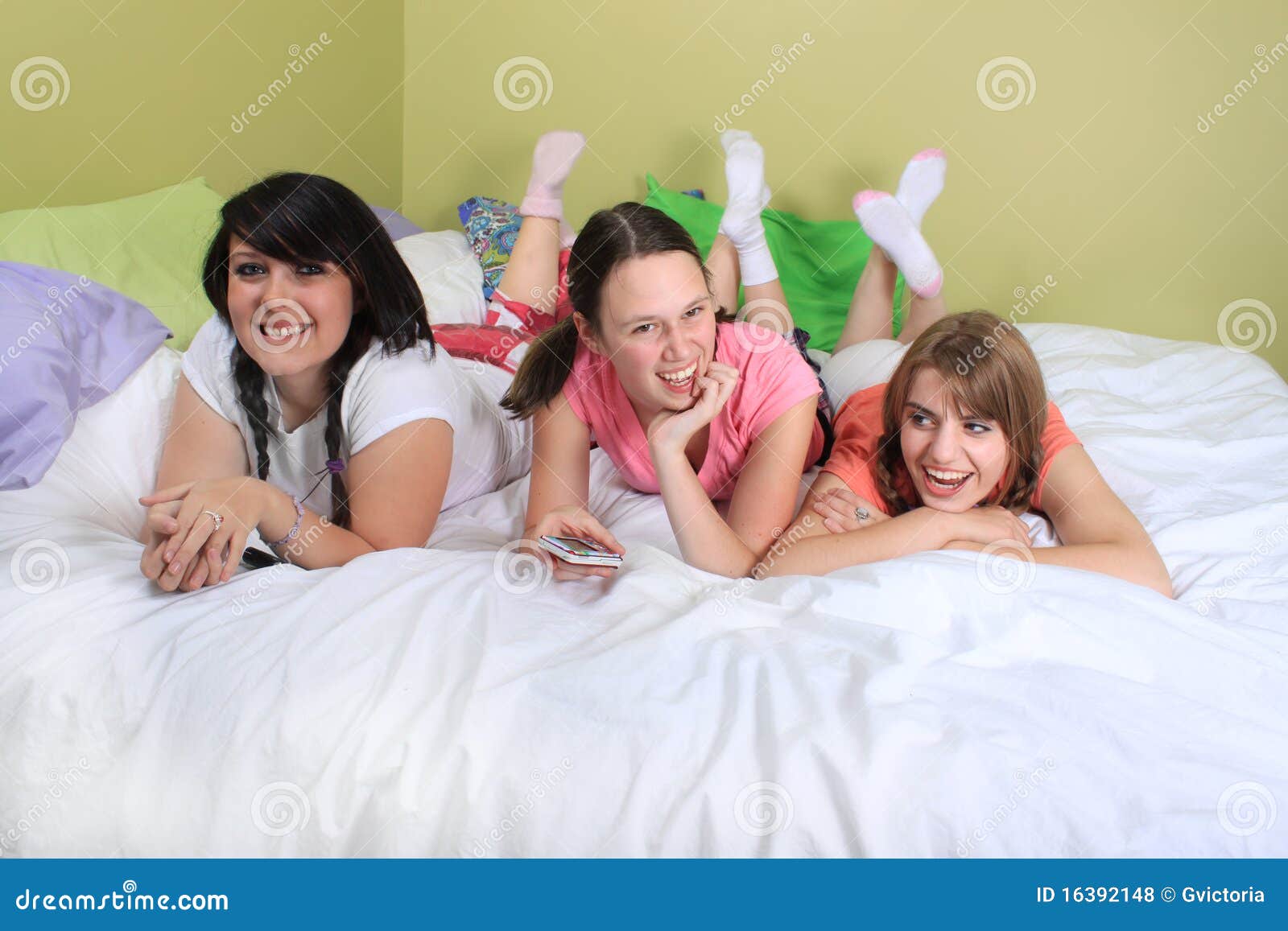 Teen Girls Sleep Over