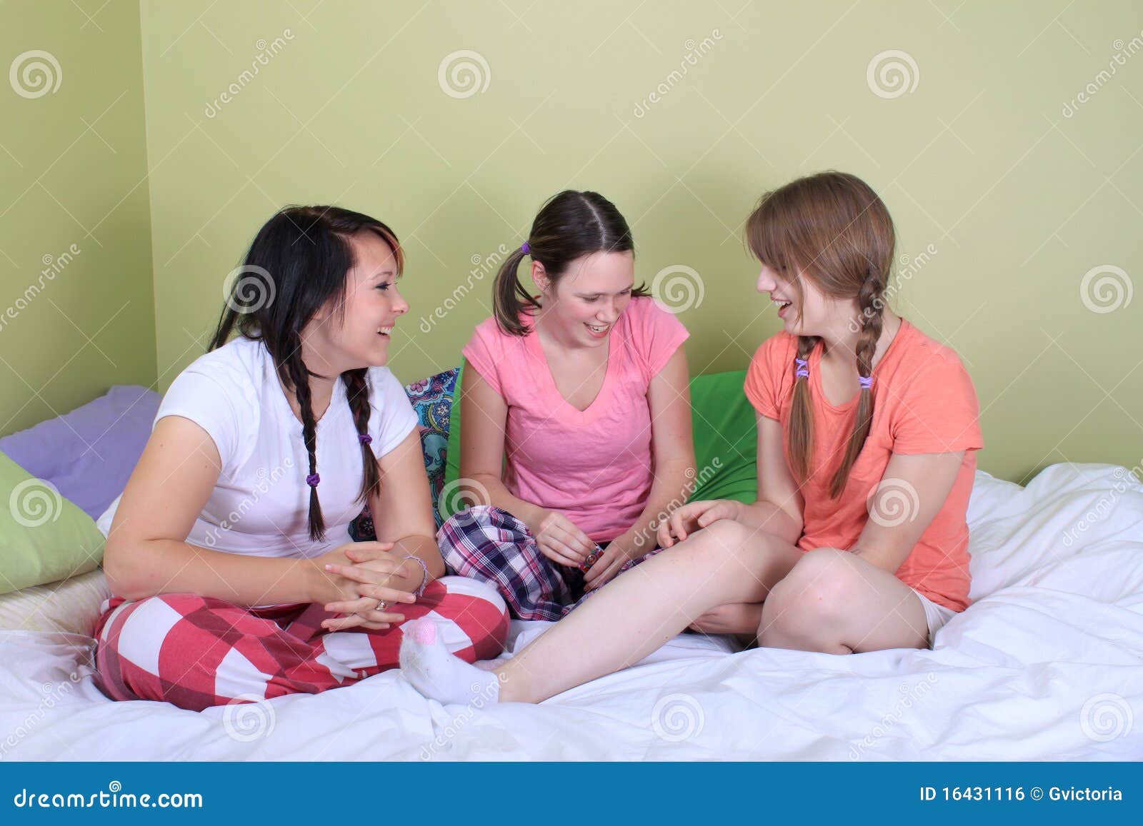 Teen Girls Sleep Over