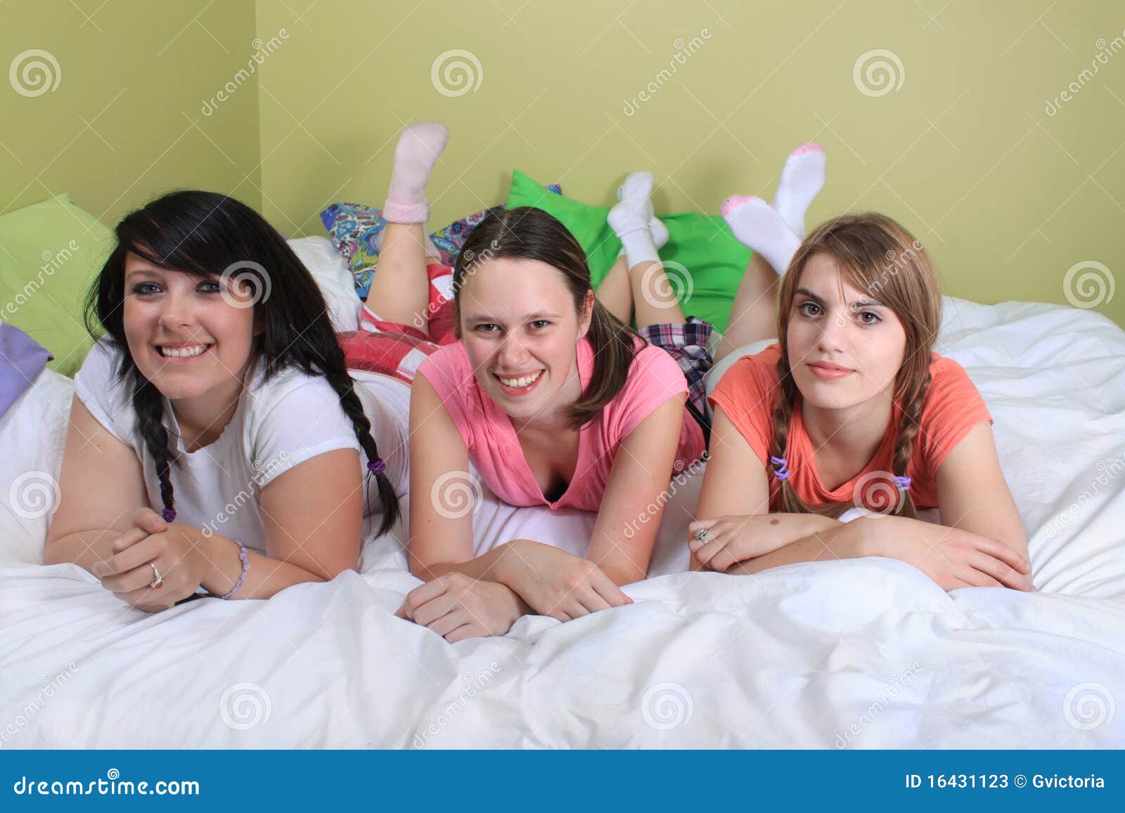 Teen Girls Sleep Over