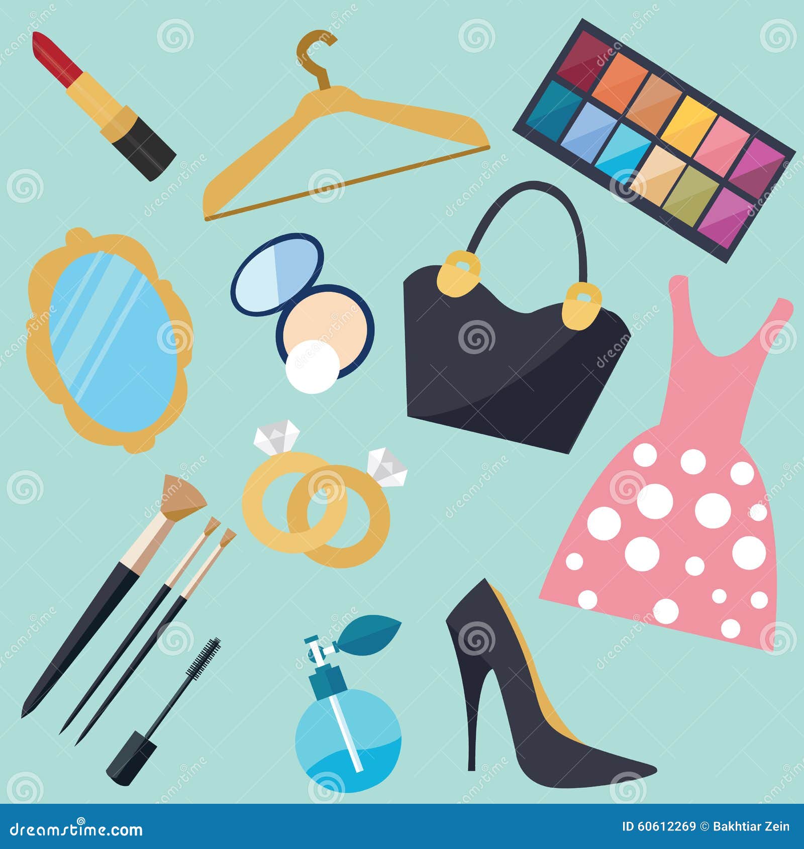 Girly Stuff Stock Illustrations – 436 Girly Stuff Stock Illustrations,  Vectors & Clipart - Dreamstime