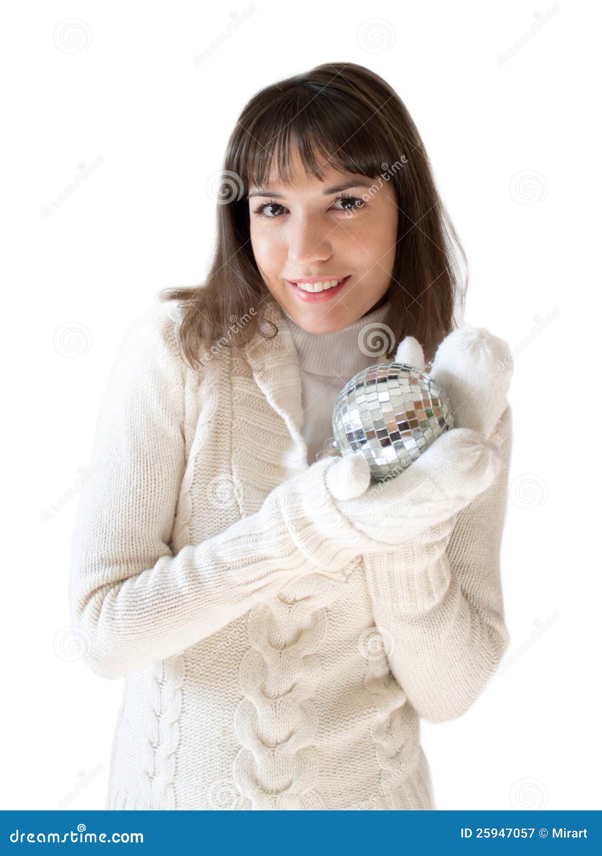 Girl in a sweater stock image. Image of clothing, fashion 25947057