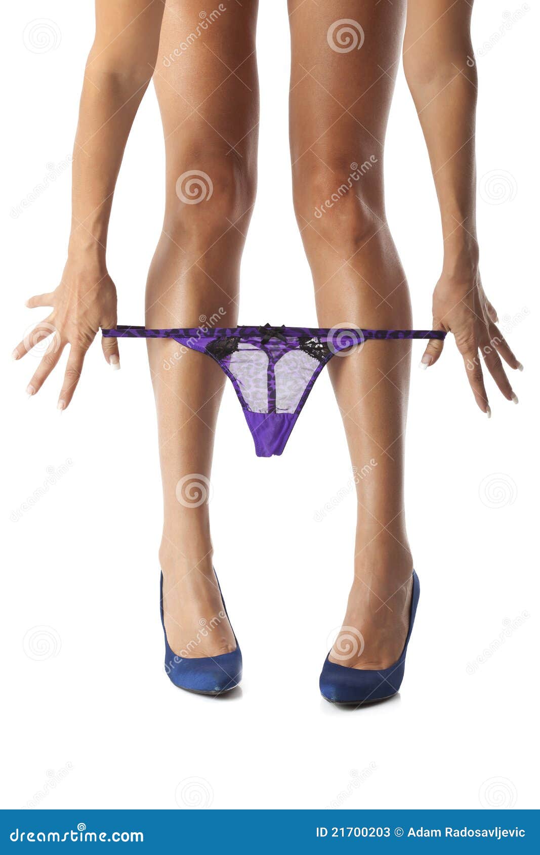 Girl Taking Her Panties Off Stock Image - Image of shot, studio