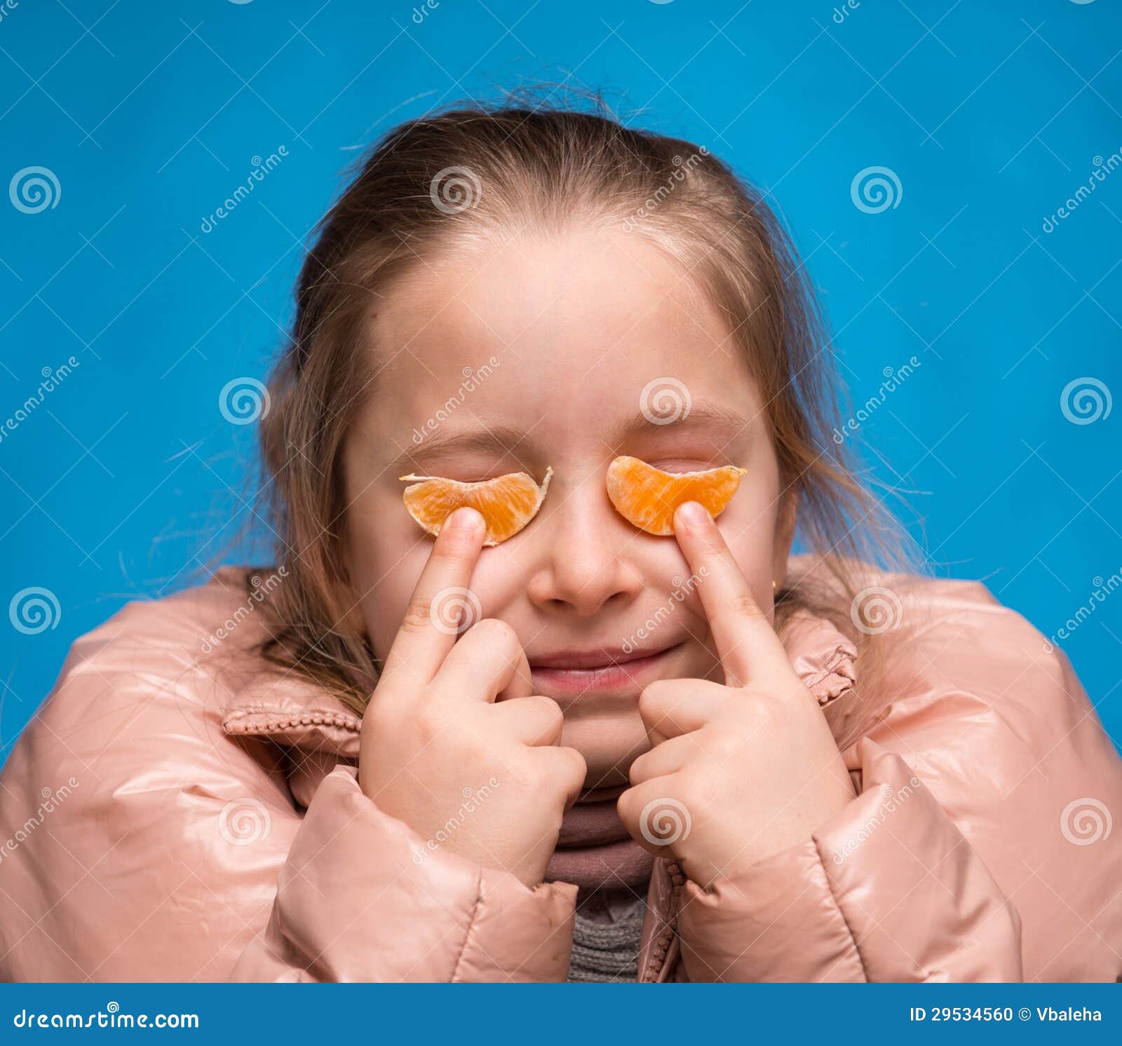 Girl with Tangerine Glasses Stock Photo Image of juicy, lips 29534560