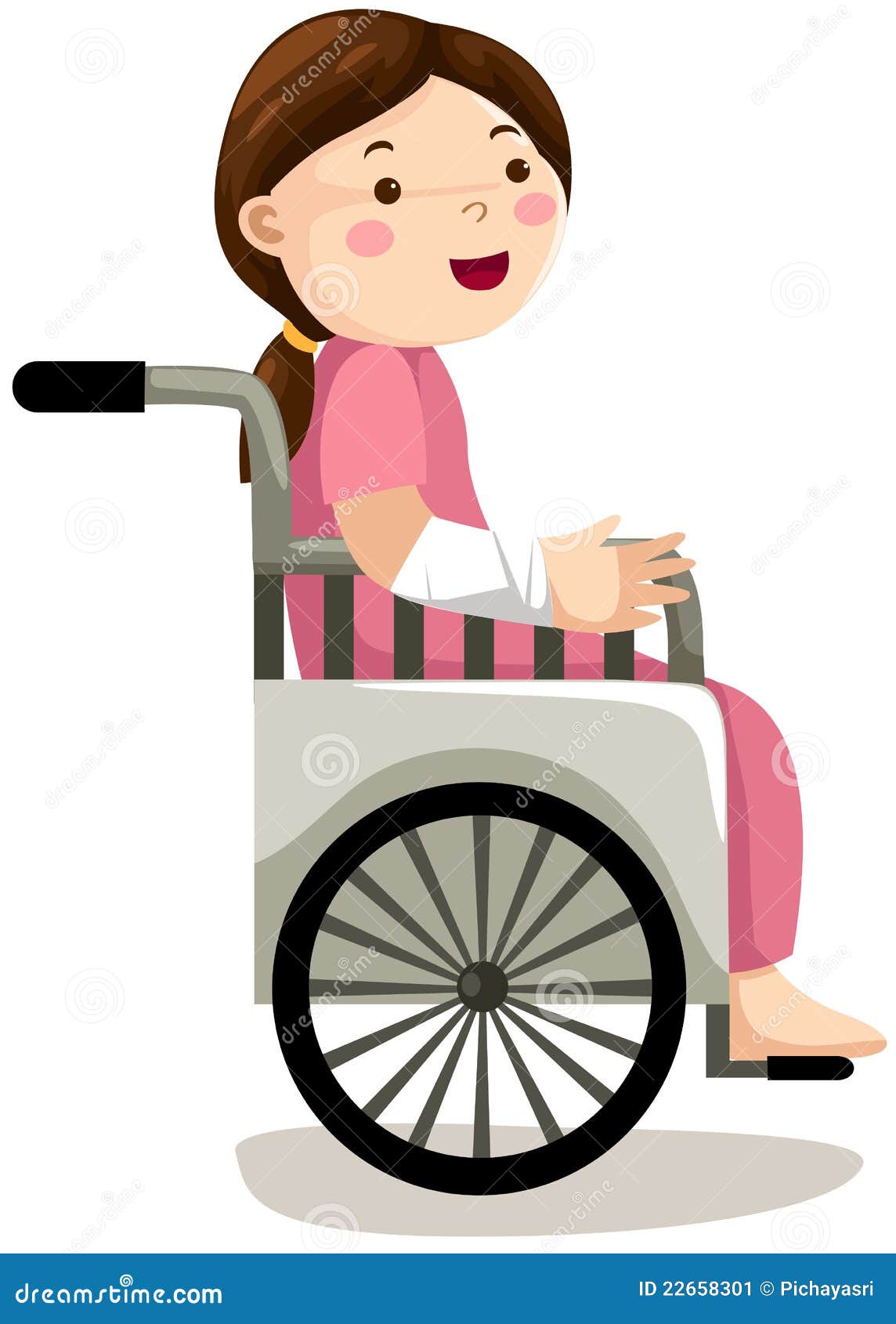 clipart girl in wheelchair - photo #4